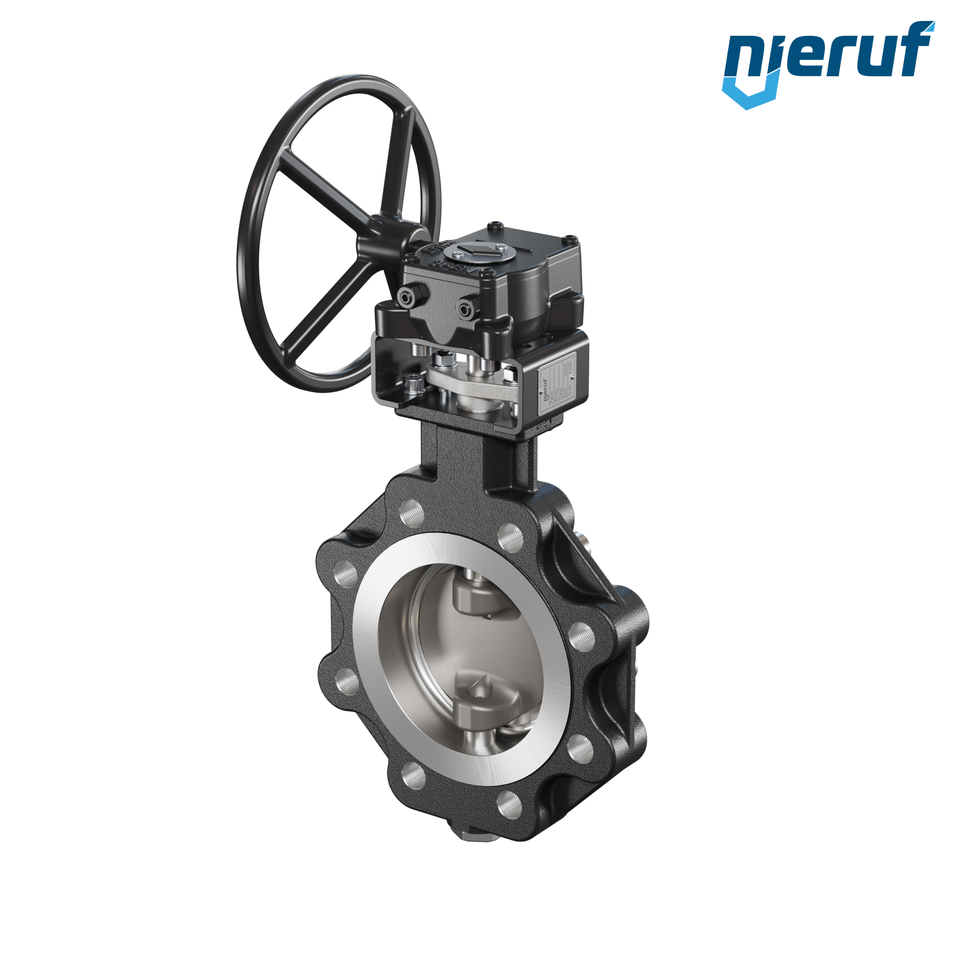 valvola a farfalla triplo eccentrico acciaio fuso AK14 DN 100 ANSI150 volantino