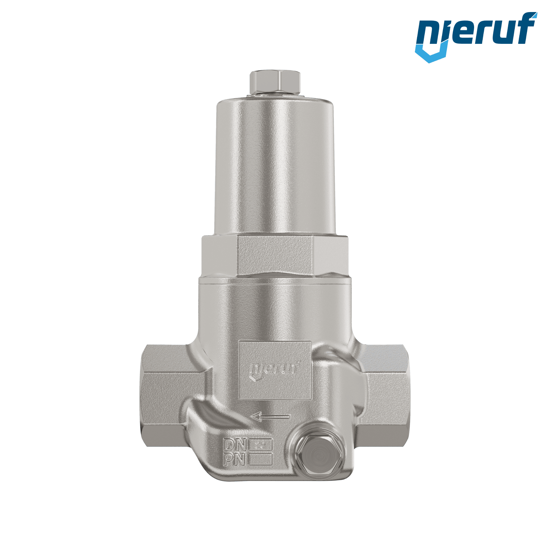 riduttori di pressione 3/4" pollici NPT DM21 acciaio inossidabile PTFE / EPDM / FEPM 4.0 - 10.0 bar