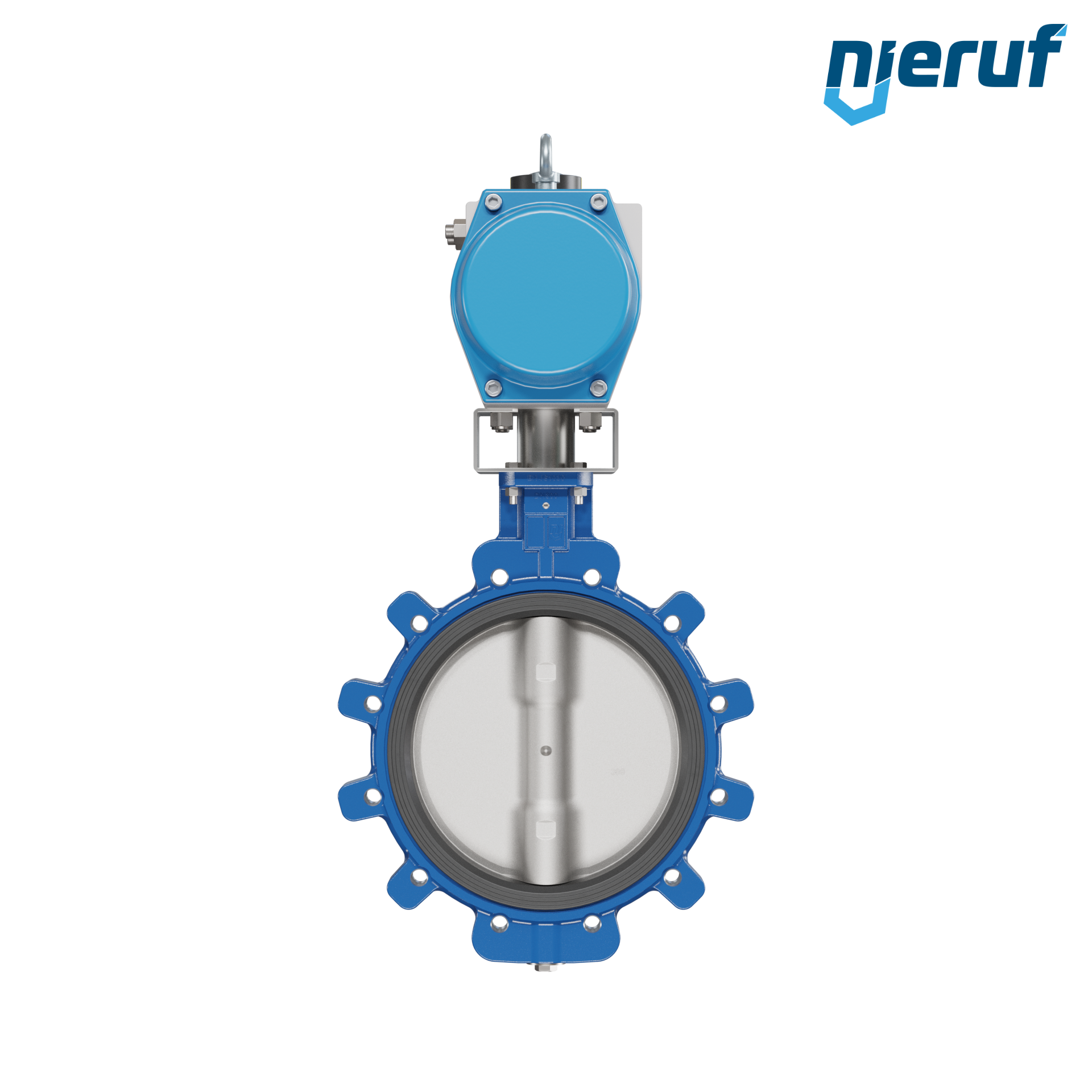 Butterfly valve DN 300  AK02 EPDM DVGW drinking water, WRAS, ACS, W270 pneumatic actuator single acting normally closed
