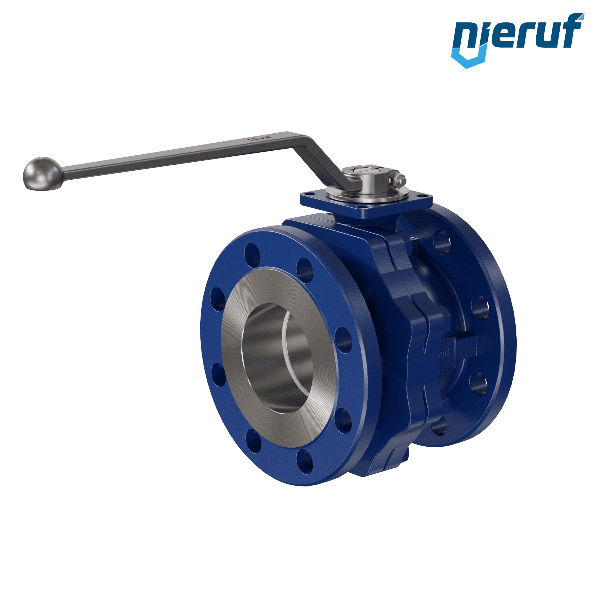 valvola a sfera flangiata per alte temperature FK12 DN100 PN40 in acciaio fuso 1.0619 fino a +25