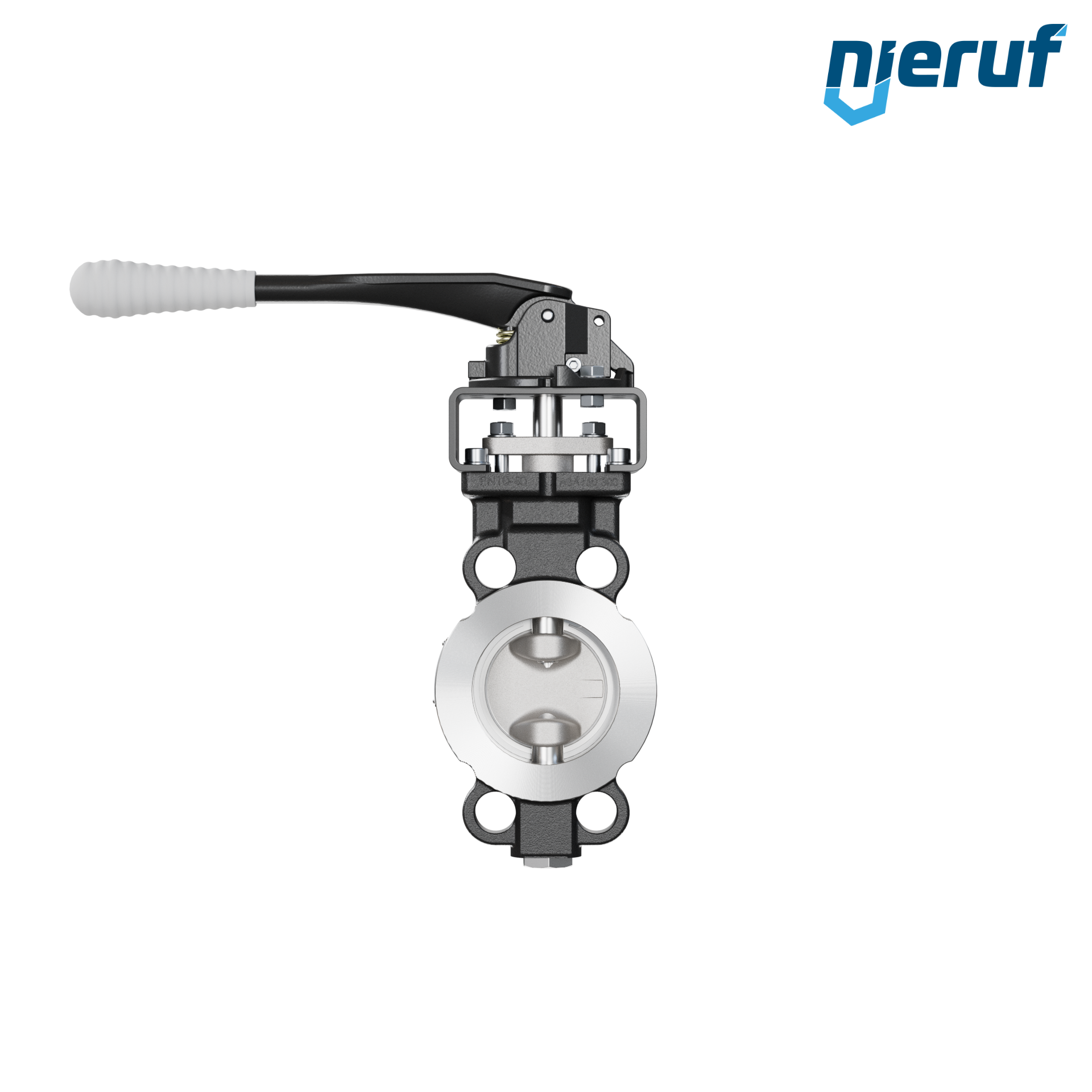 Double offset butterfly-valve AK11 DN 65 PN10-40 ANSI150-300 lever
