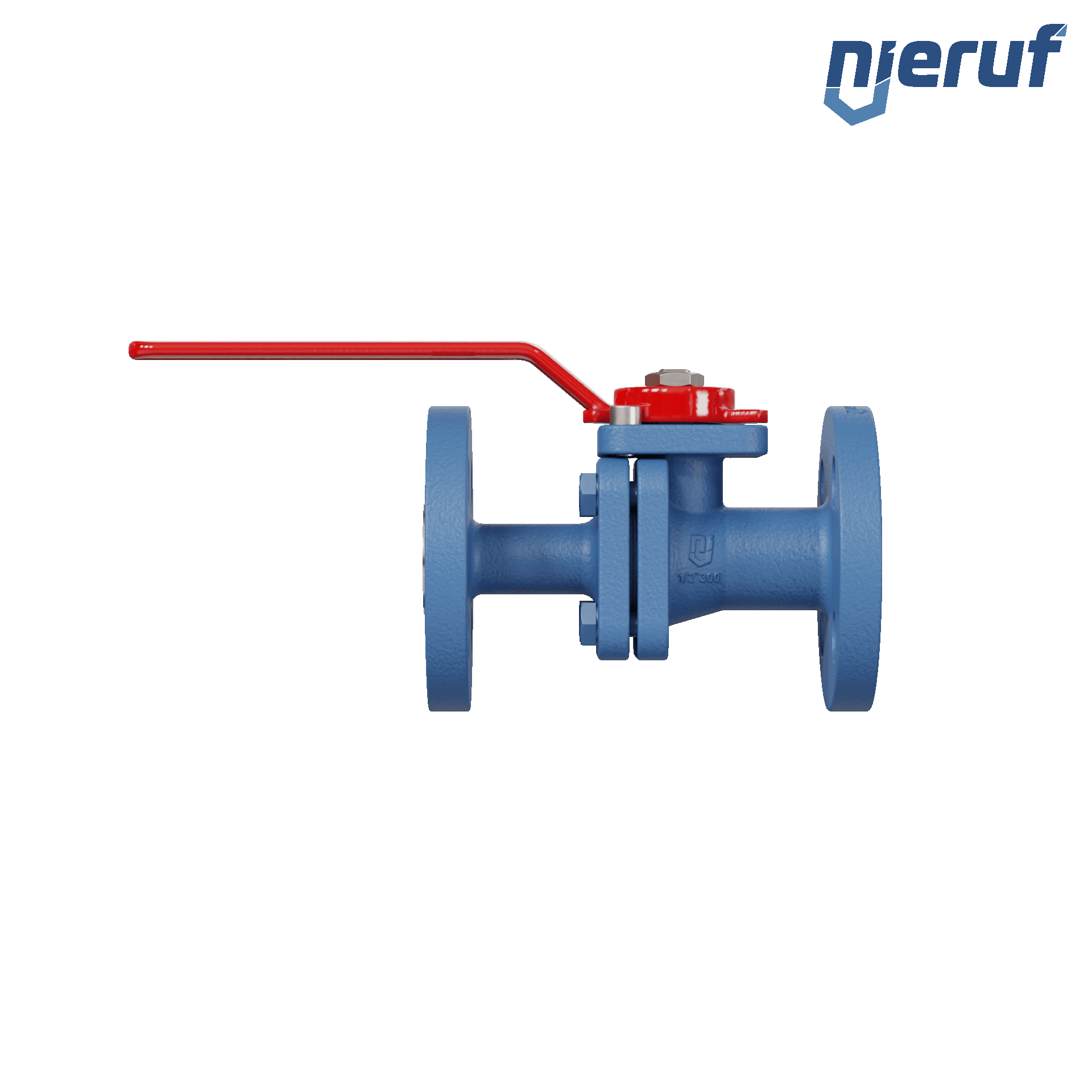 valvola a sfera flangiata DN15 FK14 ANSI 300 acciaio 1.0619