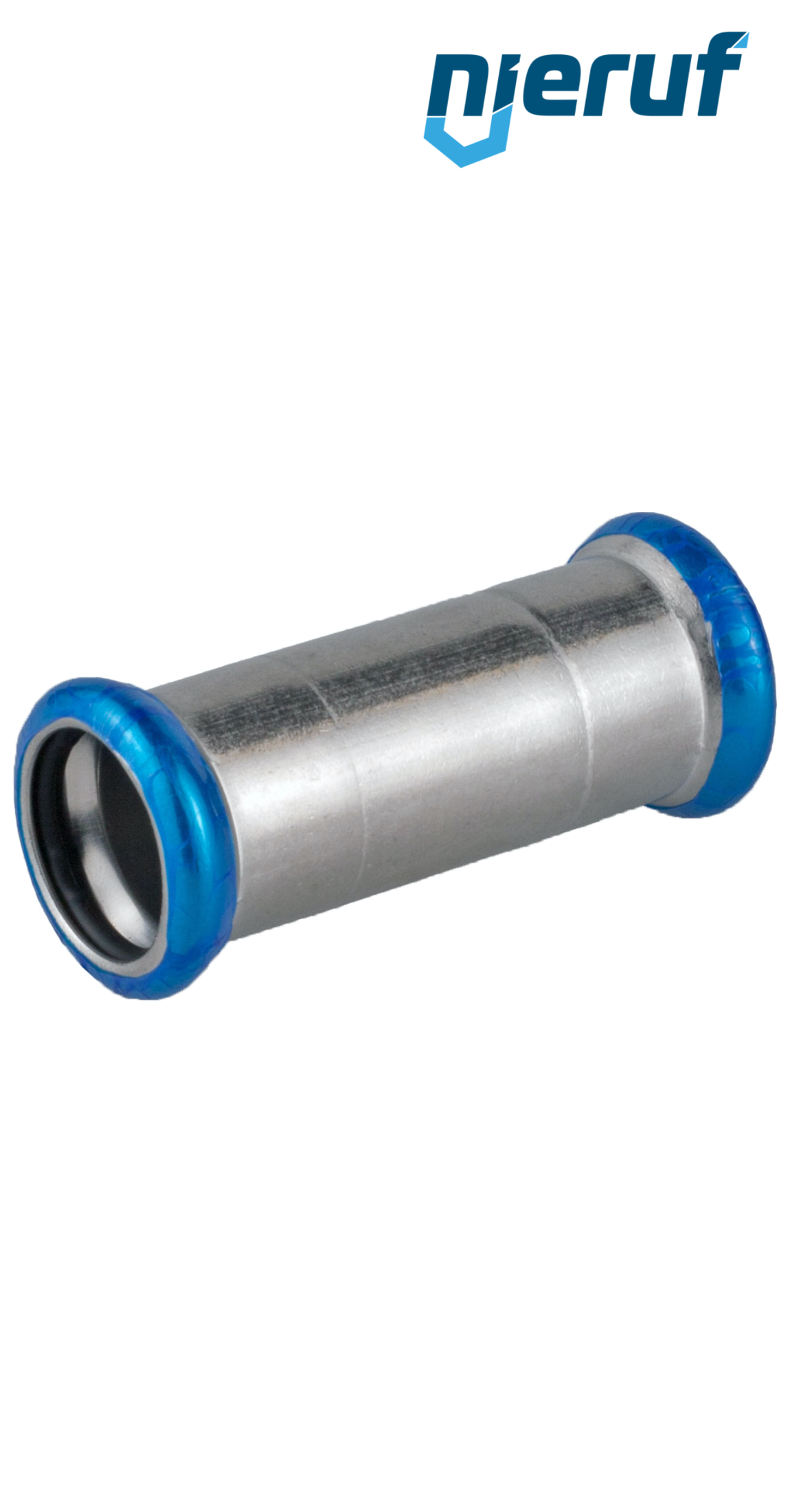 Manguito deslizante H x H DN40 - 42,0 mm Acero inoxidable