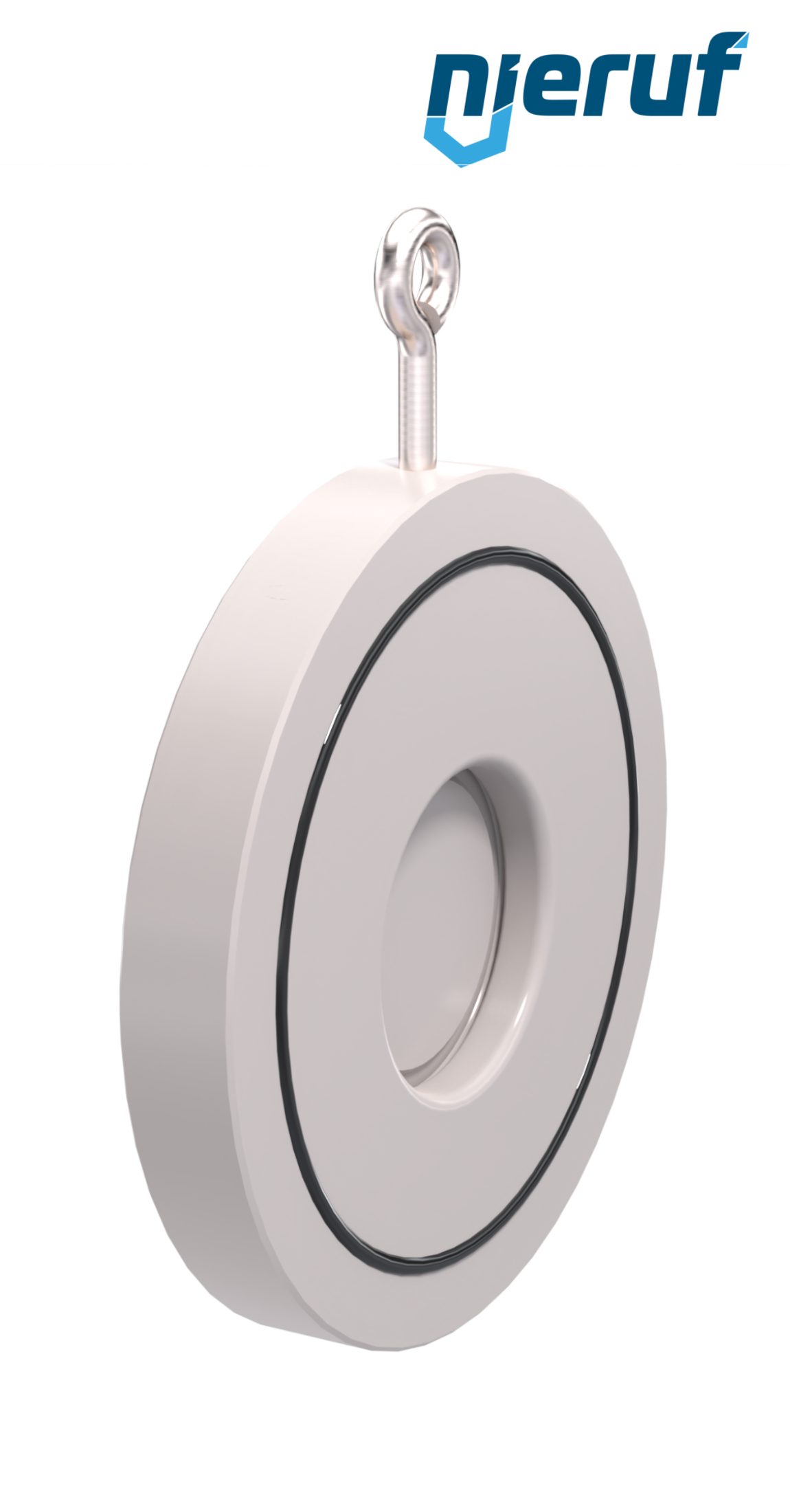 Zwischenflansch-Rückschlagklappe DN250 ZR12 Kunststoff PVDF EPDM
