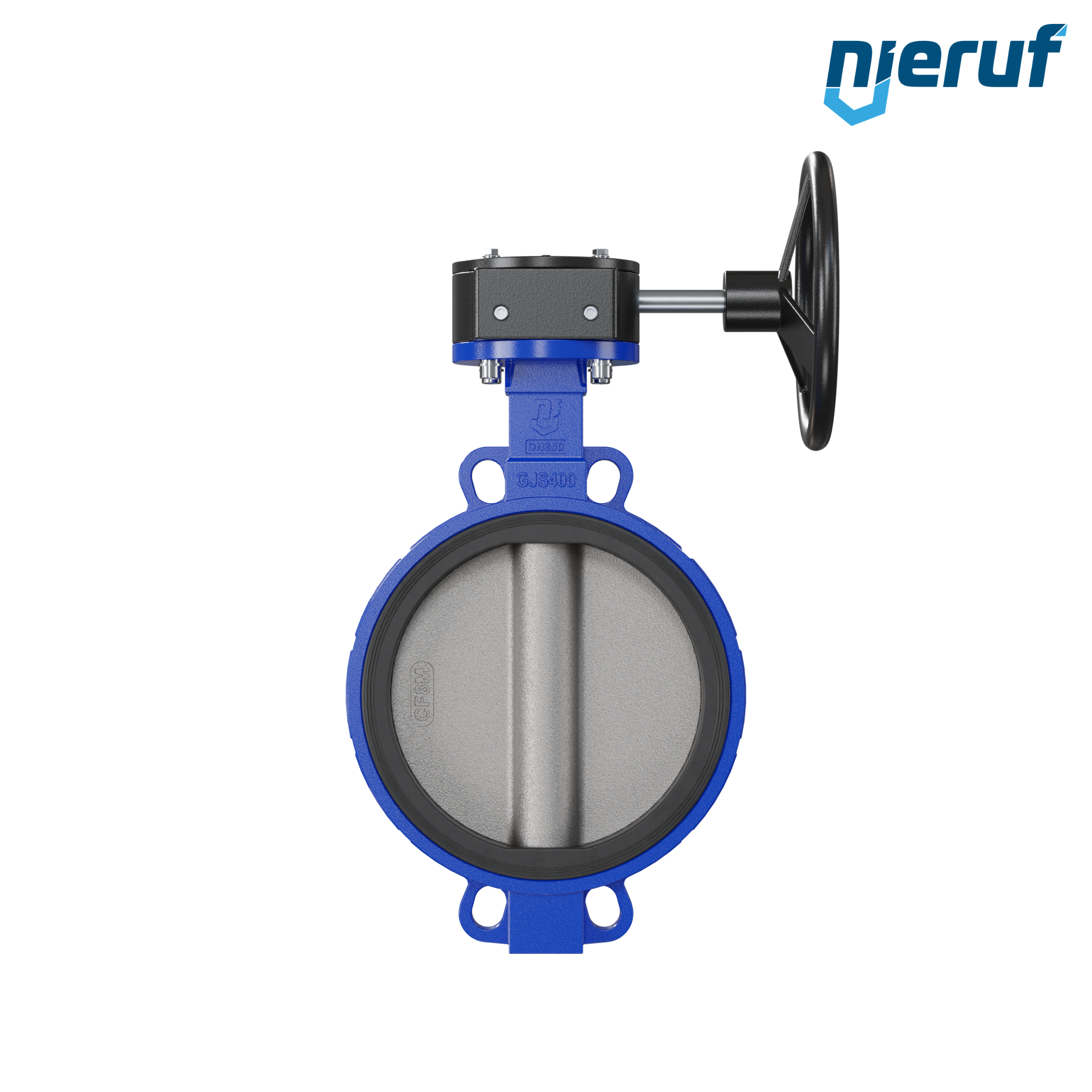 valvola a farfalla DN 250 PN16 AK05 NBR volantino