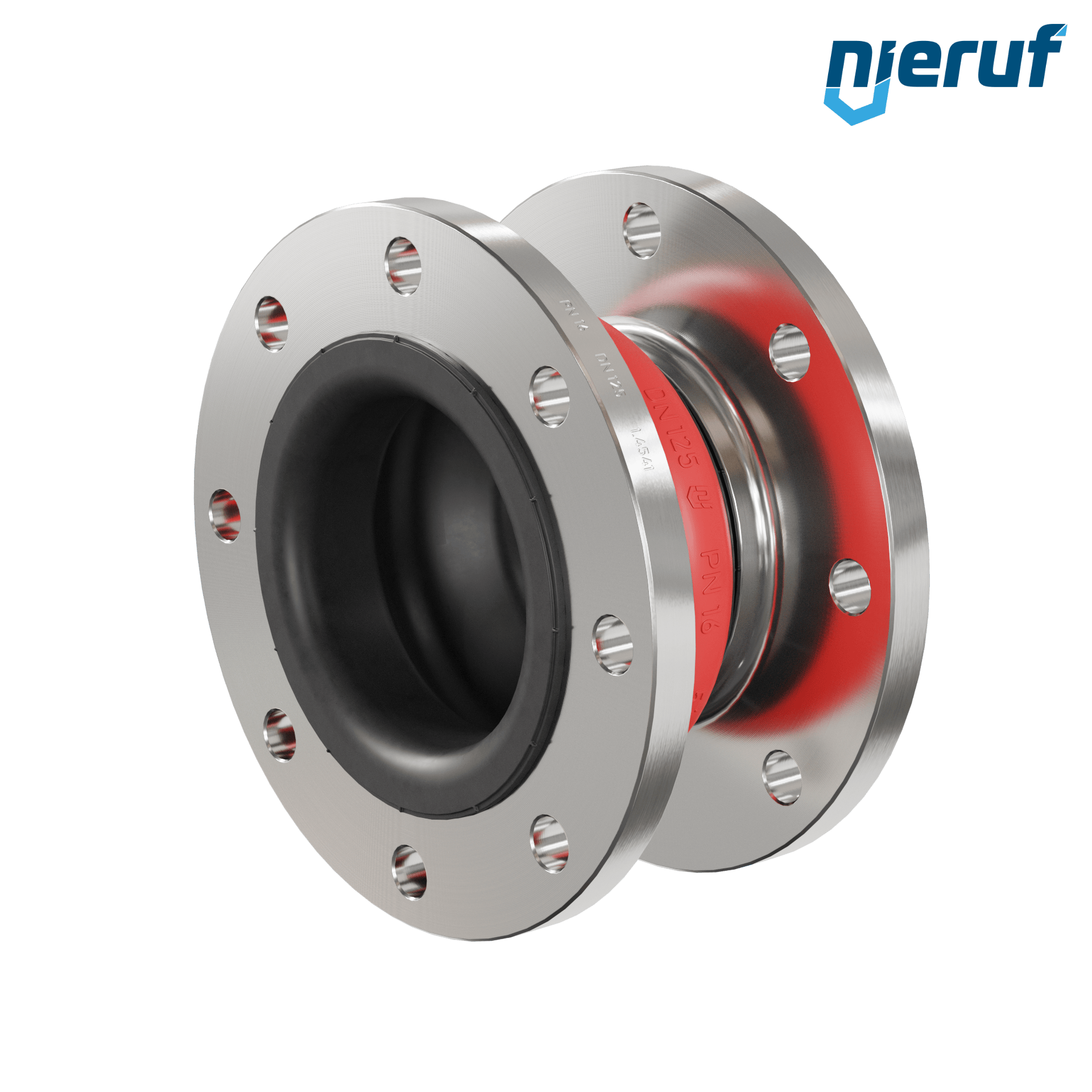 Compensatore DN125 tipo KP04 flange acciaio inox, manicotto EPDM