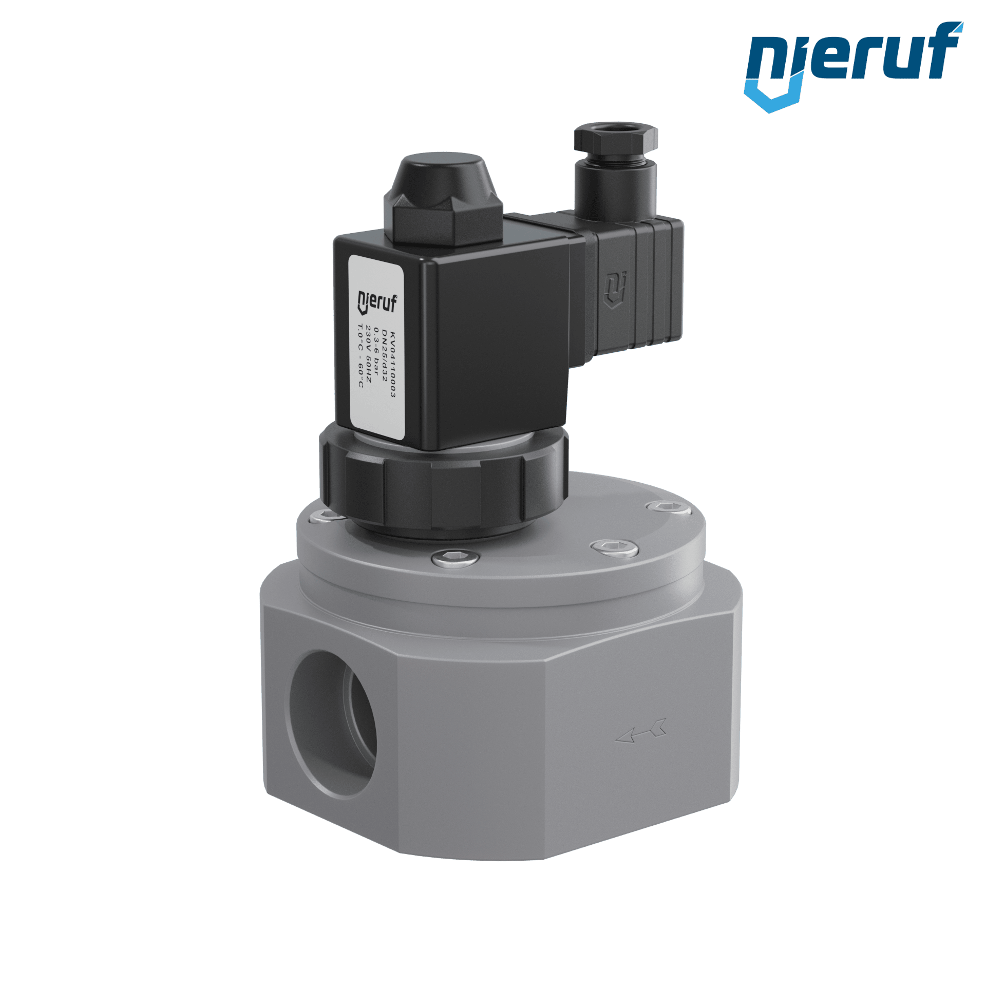 elettrovalvola d 32 PVC KV04 EPDM 230V 50Hz