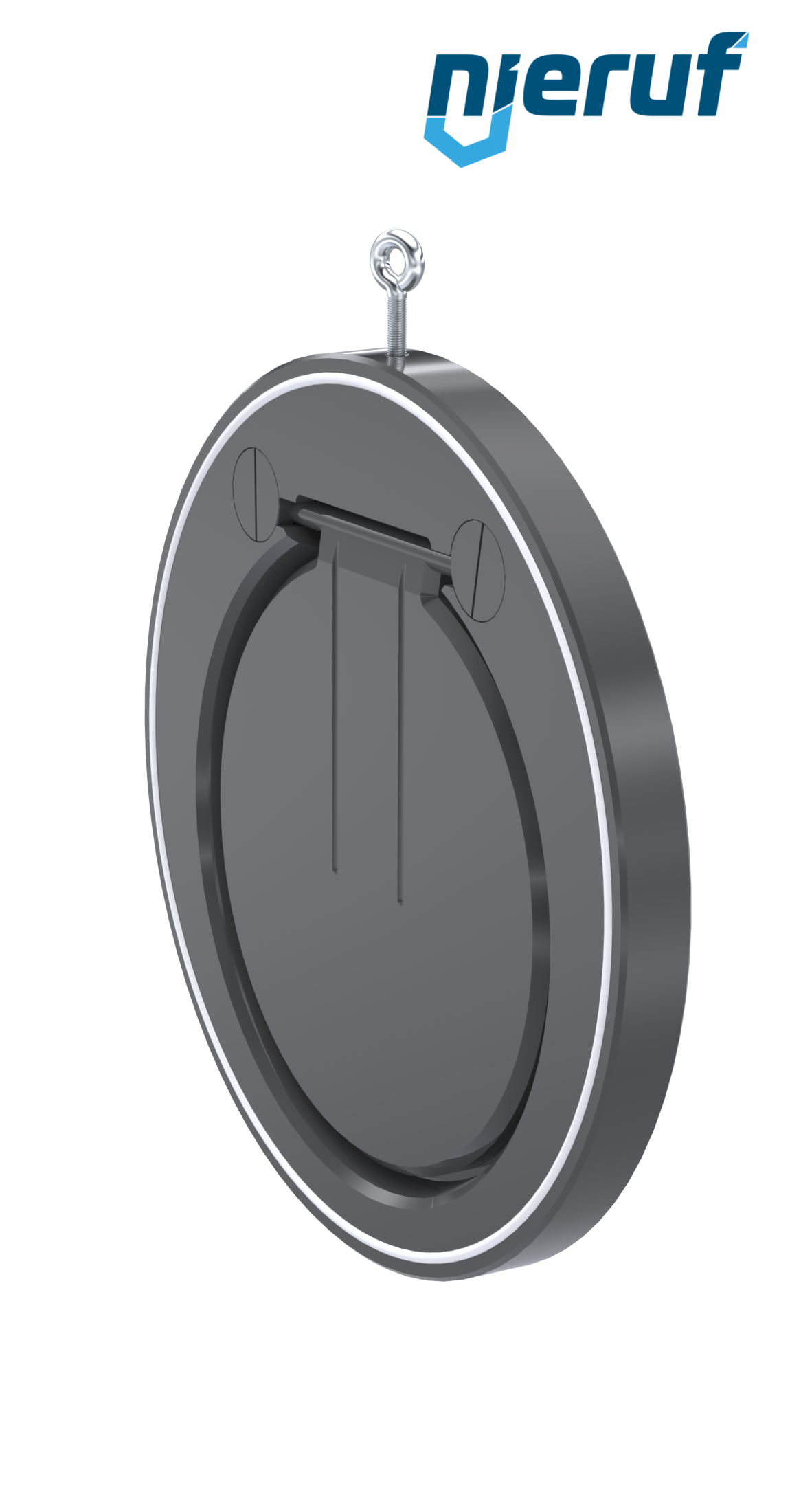 Zwischenflansch-Rückschlagklappe DN300 ZR05 Kunststoff PVC-U PTFE