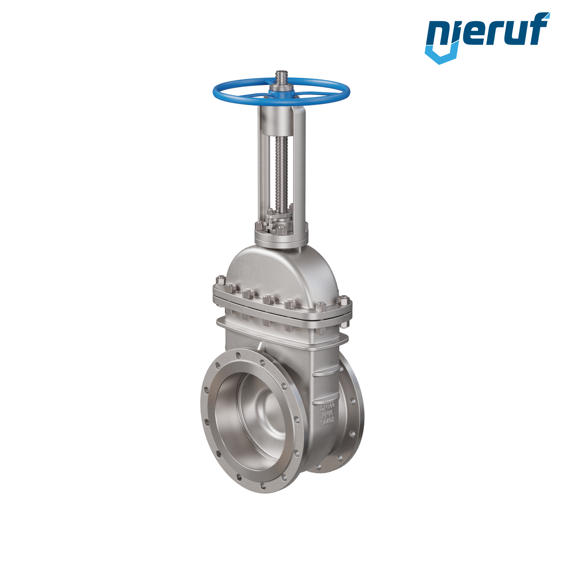Valvola a saracinesca a corpo piatto in acciaio inox AISI 316 AS03 DN300 PN10