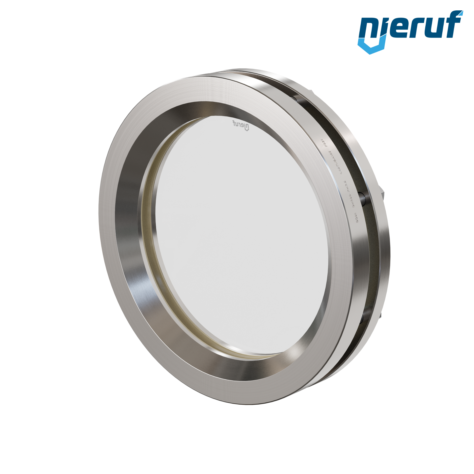 oblò di osservazione per serbatoi DN200 BS01 acciaio inossidabile 1.4571 NBR vetro borosilicato 2,5bar