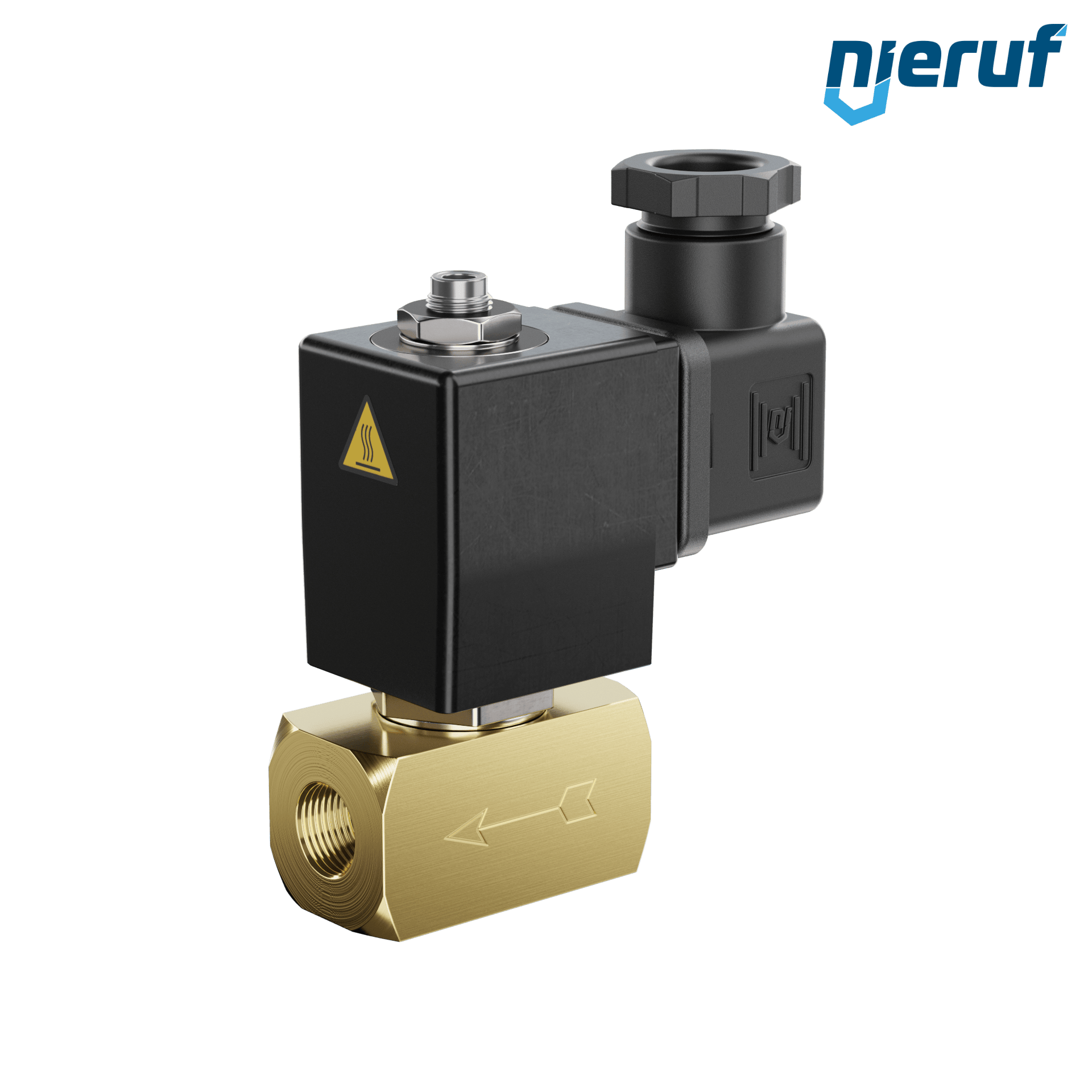 elettrovalvolaDN1,0 G 1/4" pollici ottone MV08 FKM 24V DC