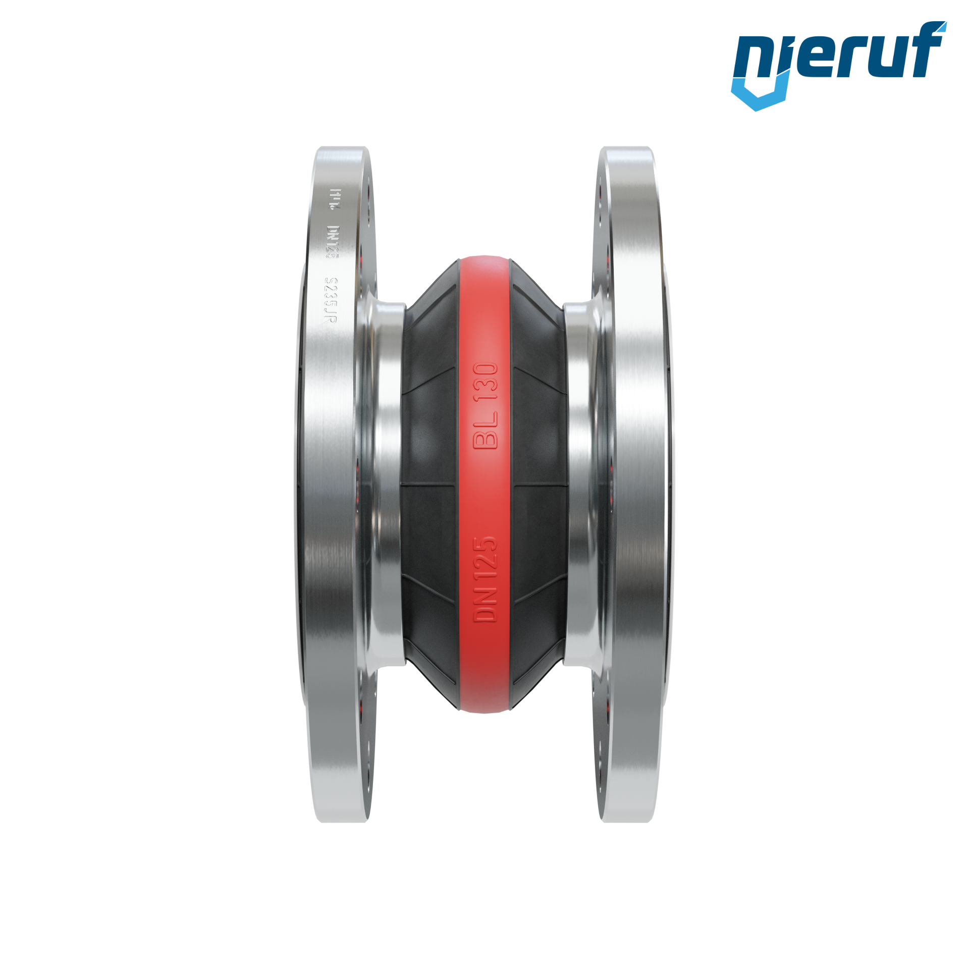 Compensatore rivestimento in PTFE DN125 versione KP04 flange in acciaio EPDM