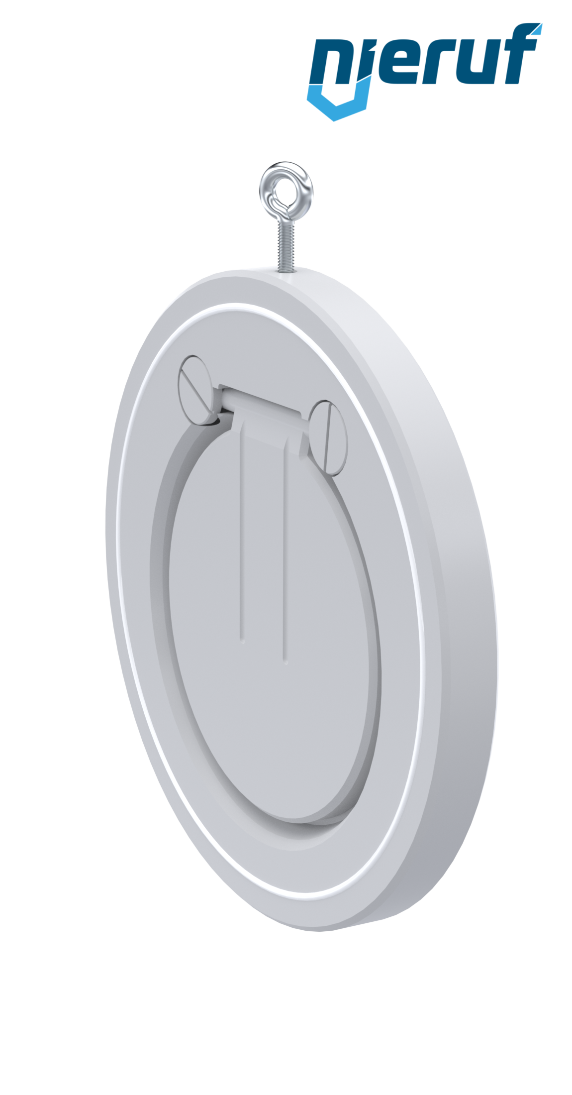 Zwischenflansch-Rückschlagklappe DN150 ZR12 Kunststoff PVDF PTFE