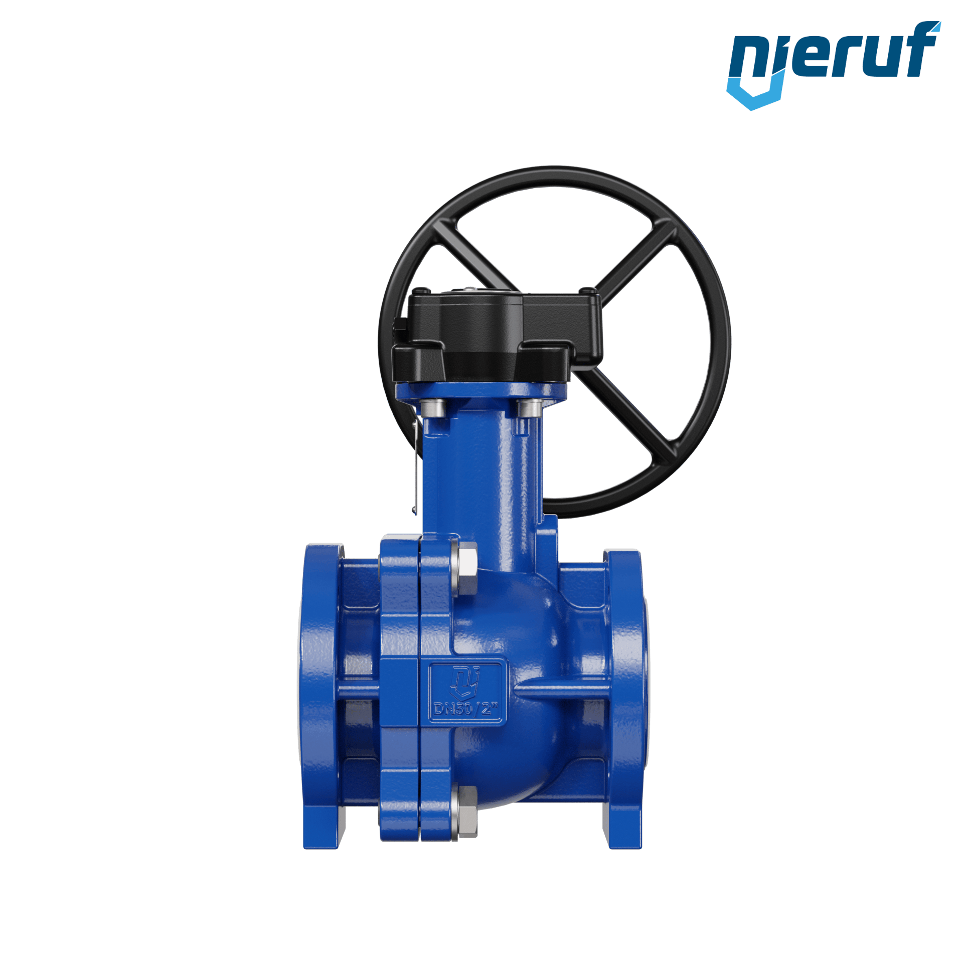 valvola a sfera flangiata PFA FK13 DN50 - 2" pollici ANSI 150 inghisa sferoidale 5.3103 con volantino manuale