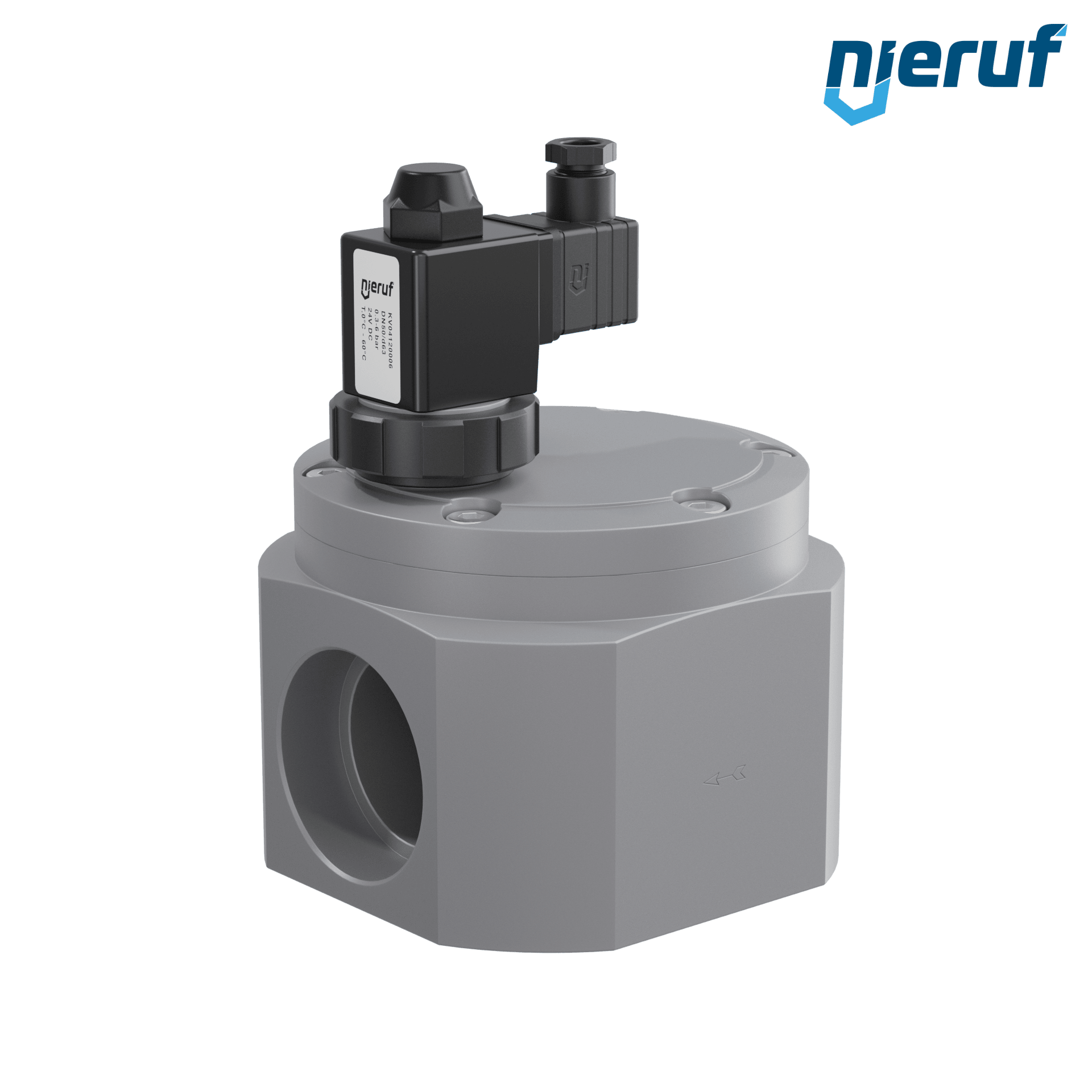 elettrovalvola d 63 PVC KV04 EPDM 24V DC
