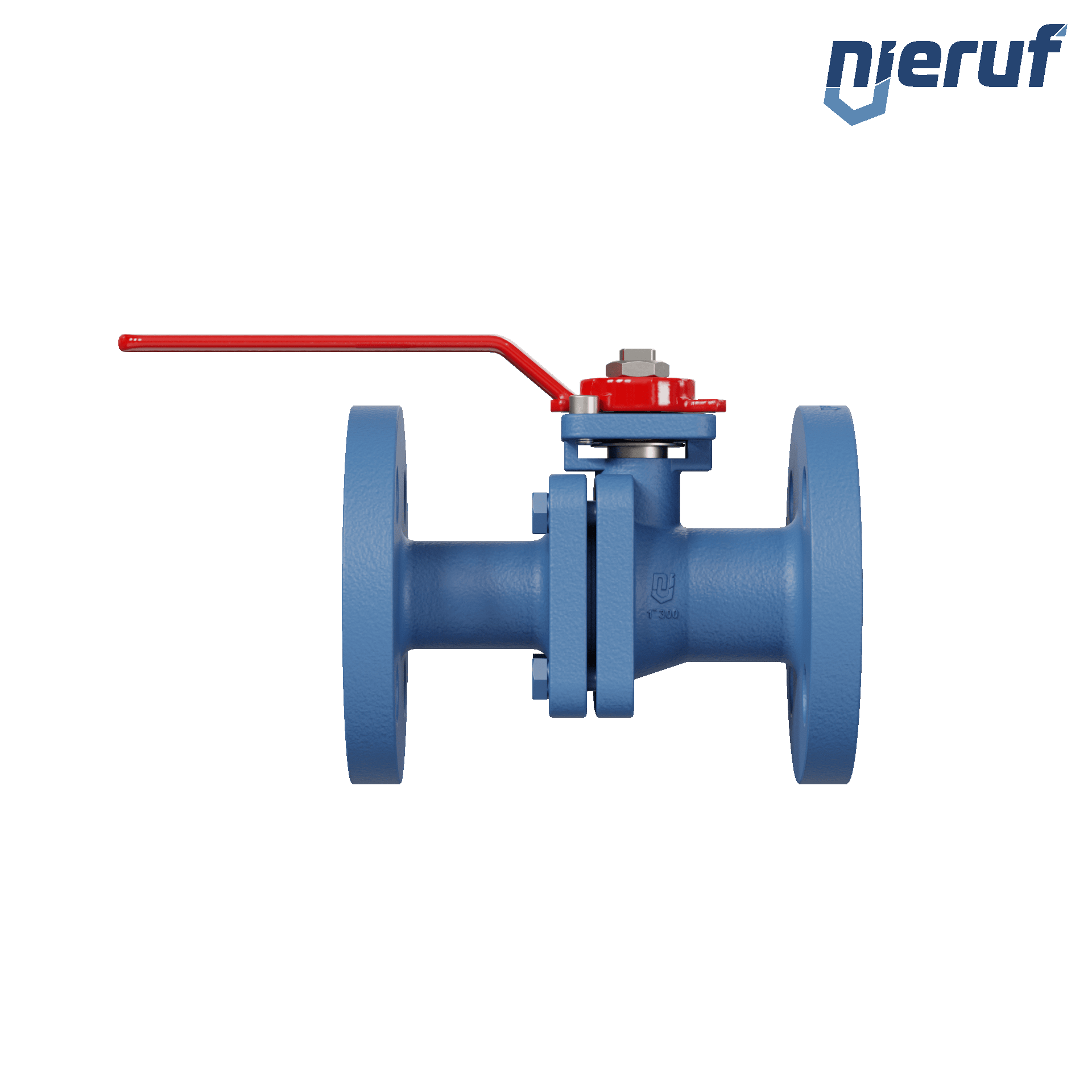 valvola a sfera flangiata DN25 FK14 ANSI 300 acciaio 1.0619