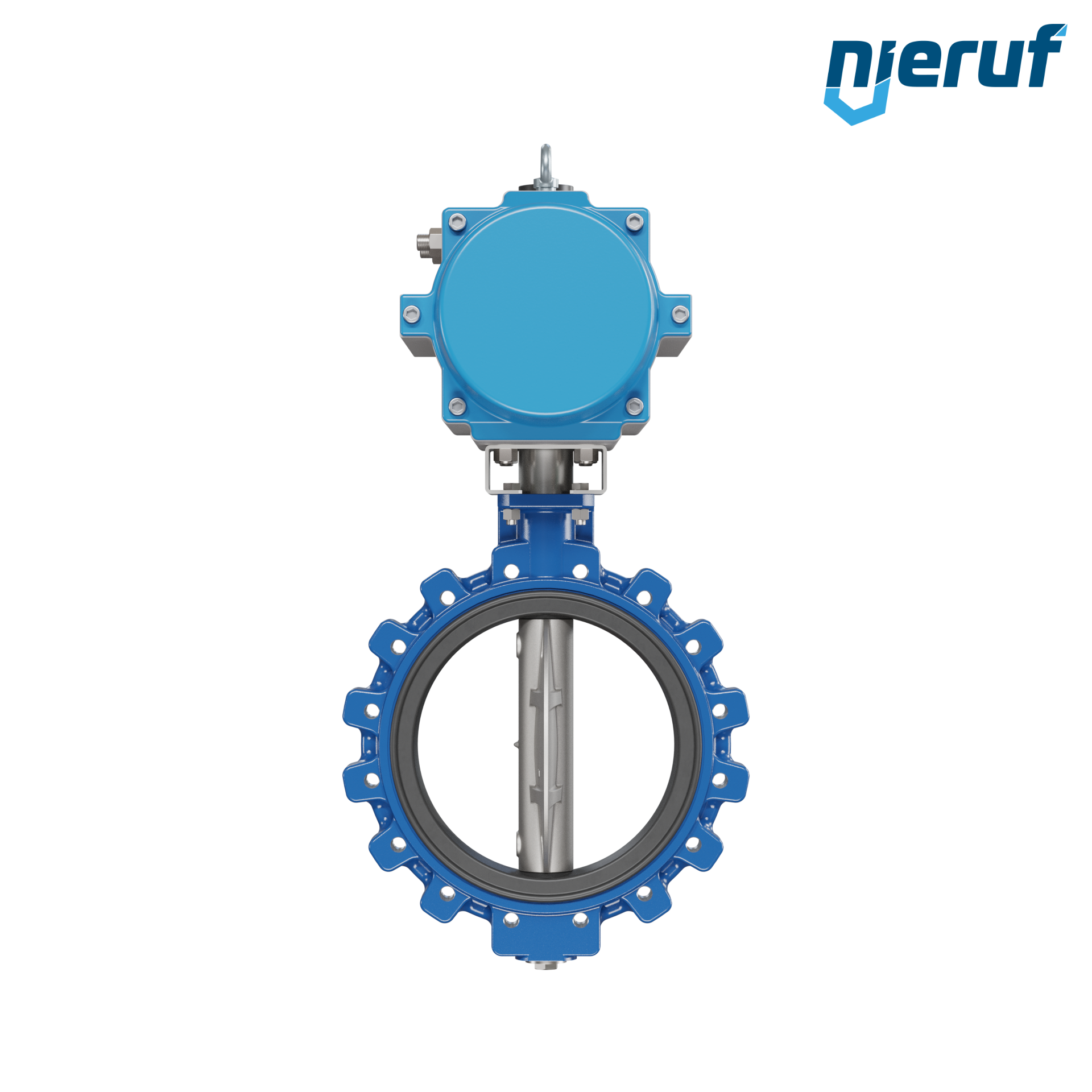 Butterfly valve DN 400 AK02 EPDM DVGW drinking water, WRAS, ACS, W270 pneumatic actuator single acting normally open