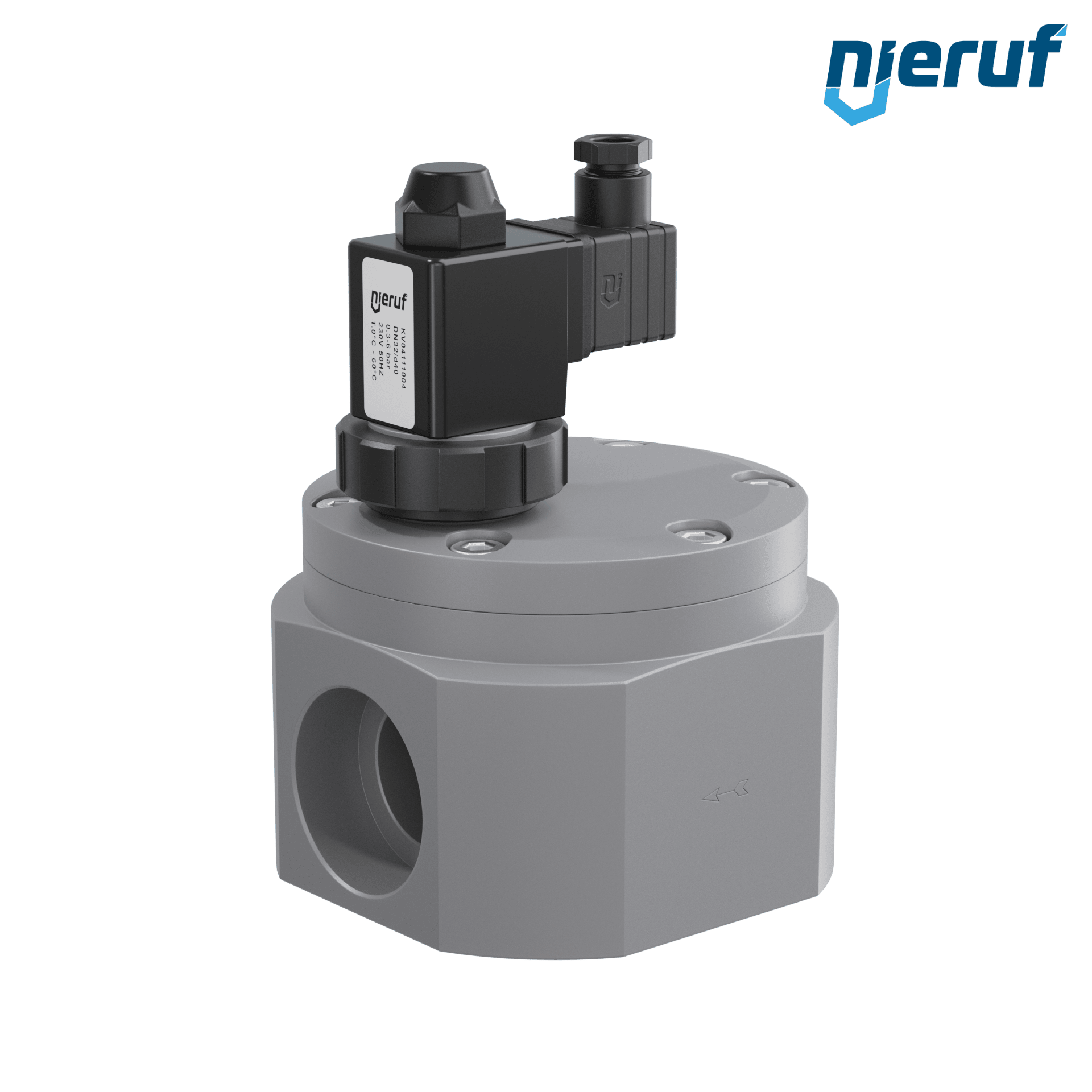 elettrovalvola d 40 PVC KV04 FKM 230V 50Hz