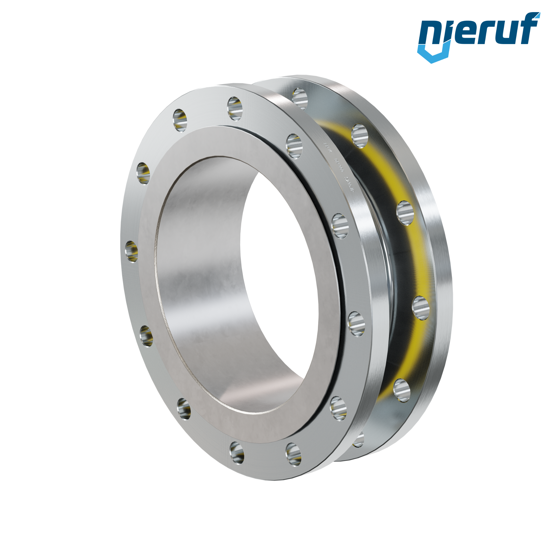 Compensatore piastra di rinforzo DN300 PN16 versione KP04 flange in acciaio NBR