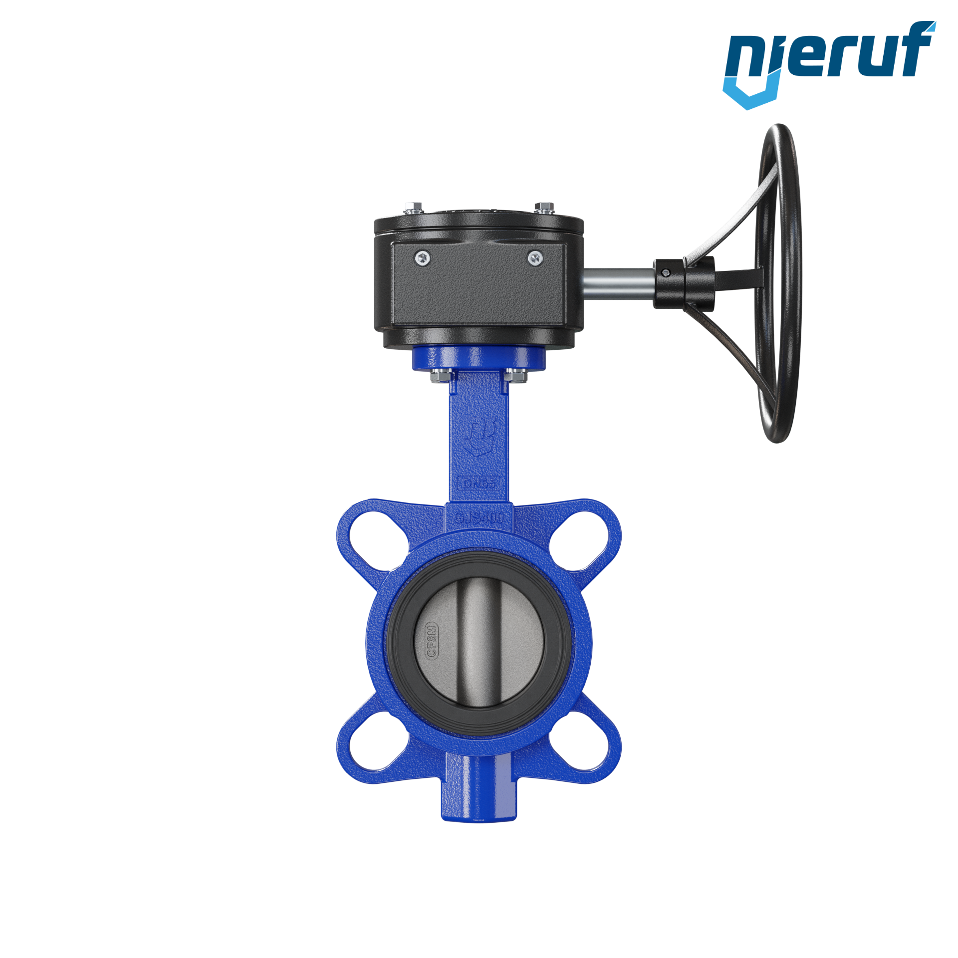 valvola a farfalla DN 65 PN16 AK05 NBR volantino
