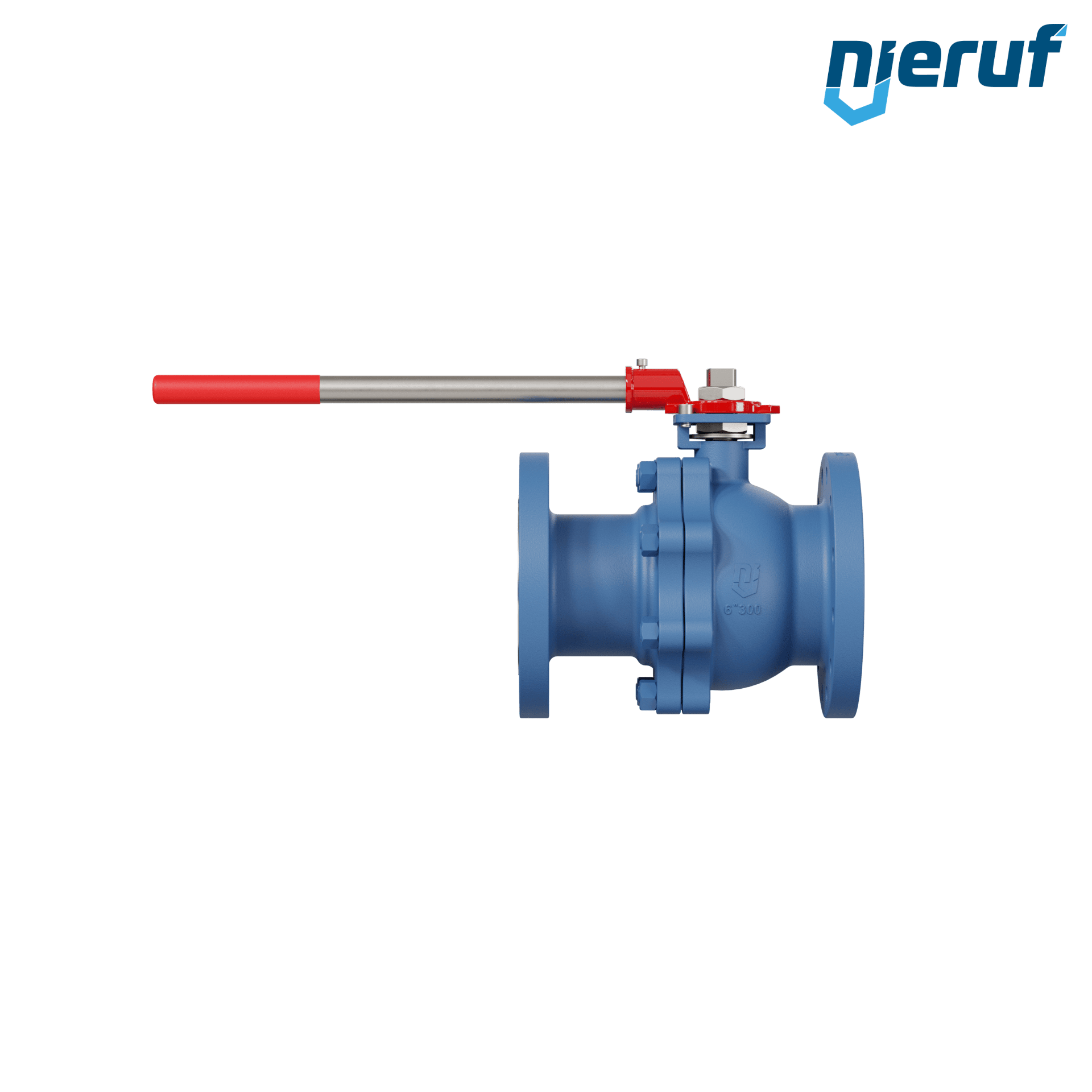 valvola a sfera flangiata DN150 FK14 ANSI 300 acciaio 1.0619