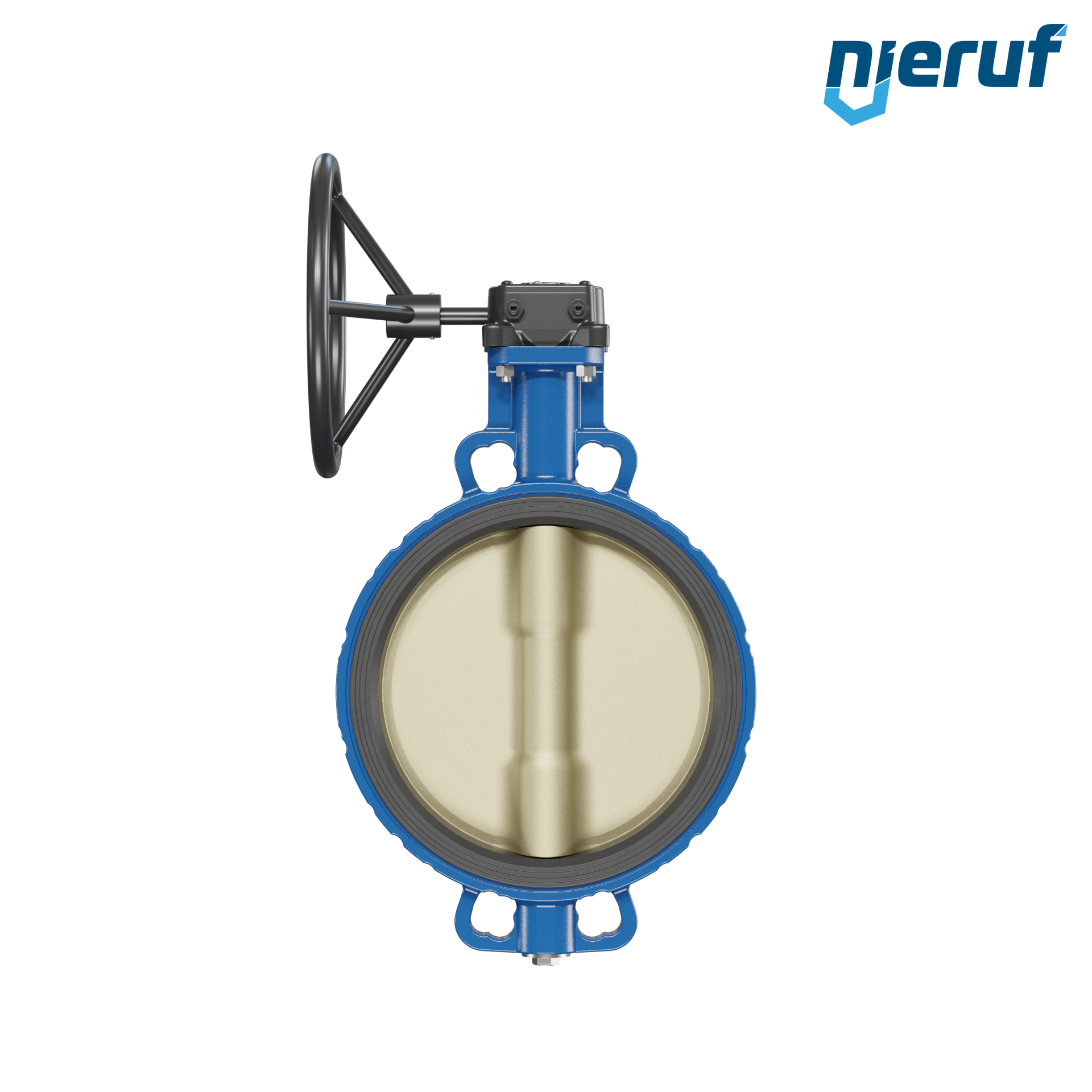 valvola a farfalla per l'acqua di mare DN 300  PN6-PN10-PN16 & ANSI150 AK15 volantino