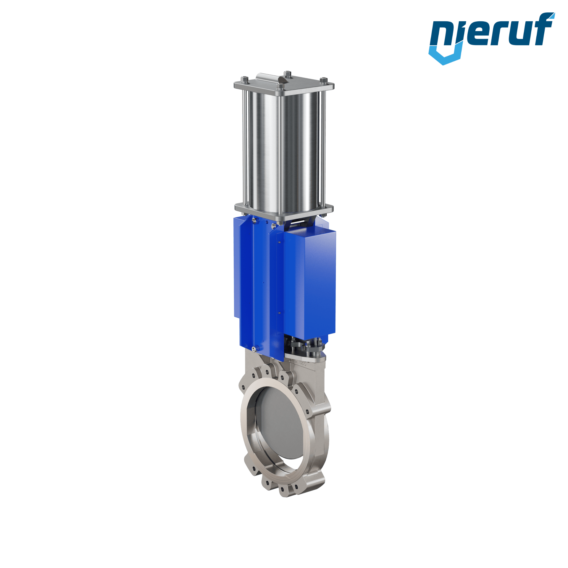 valvola a ghigliottina DN 350 SR03 EPDM attuatore pneumatico a doppio effetto