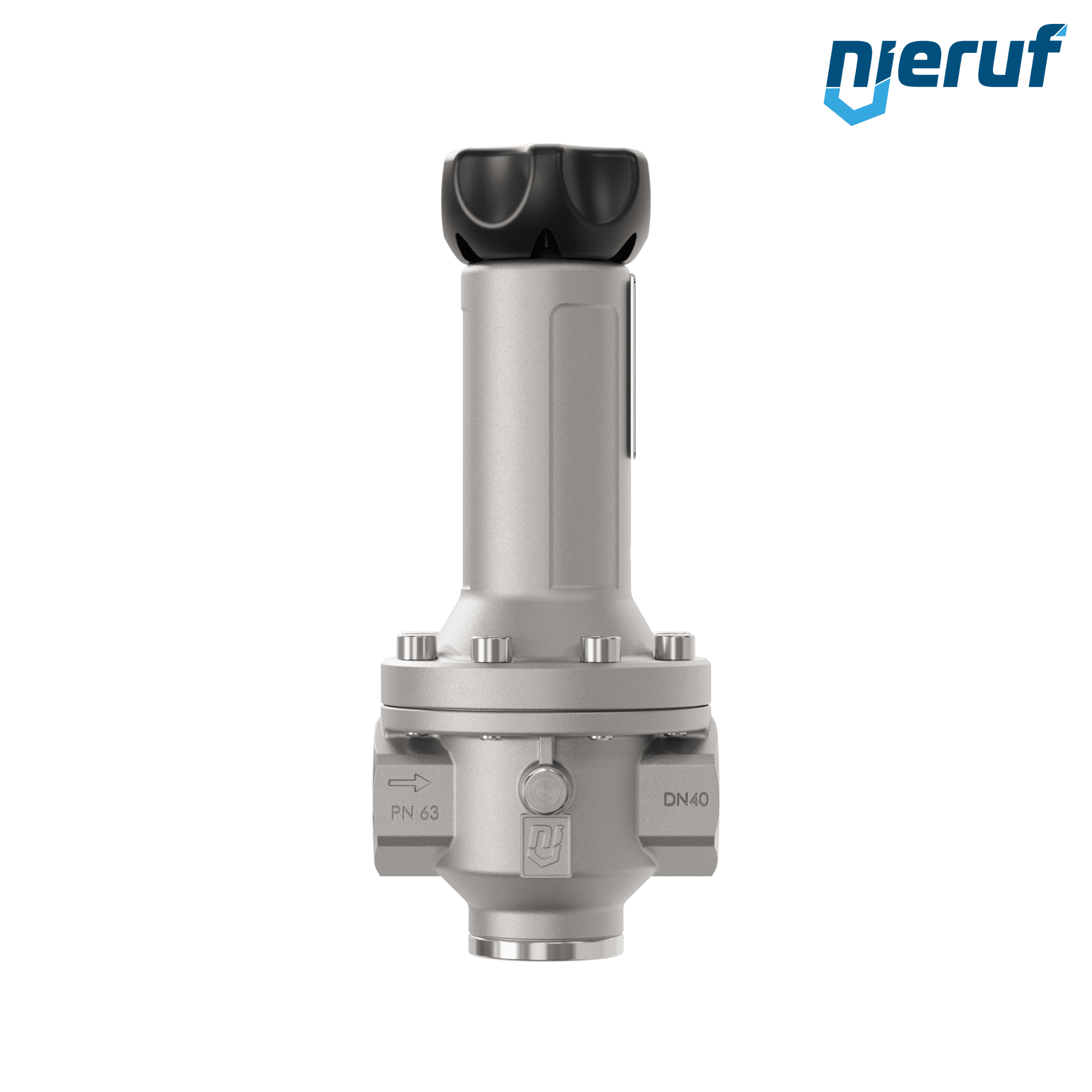 regolatore di pressione di precisione 1 1/2" pollici DM15 acciaio inossidabile FKM 0.5 - 15.0 bar
