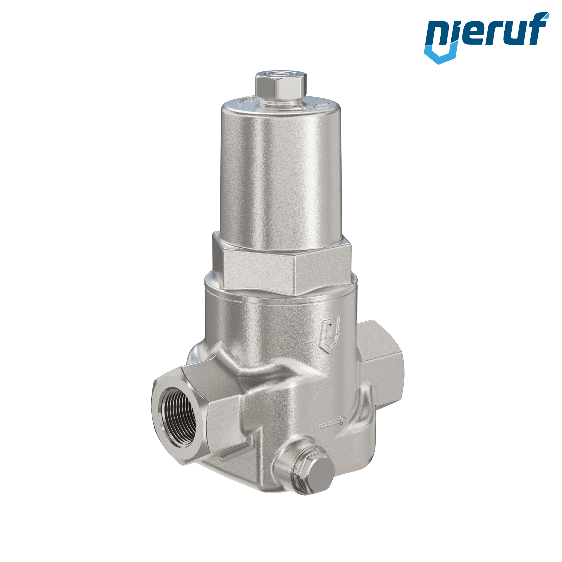 riduttori di pressione 1/2" pollici NPT DM21 acciaio inossidabile PTFE / EPDM / FEPM 2.0 - 5.0 bar