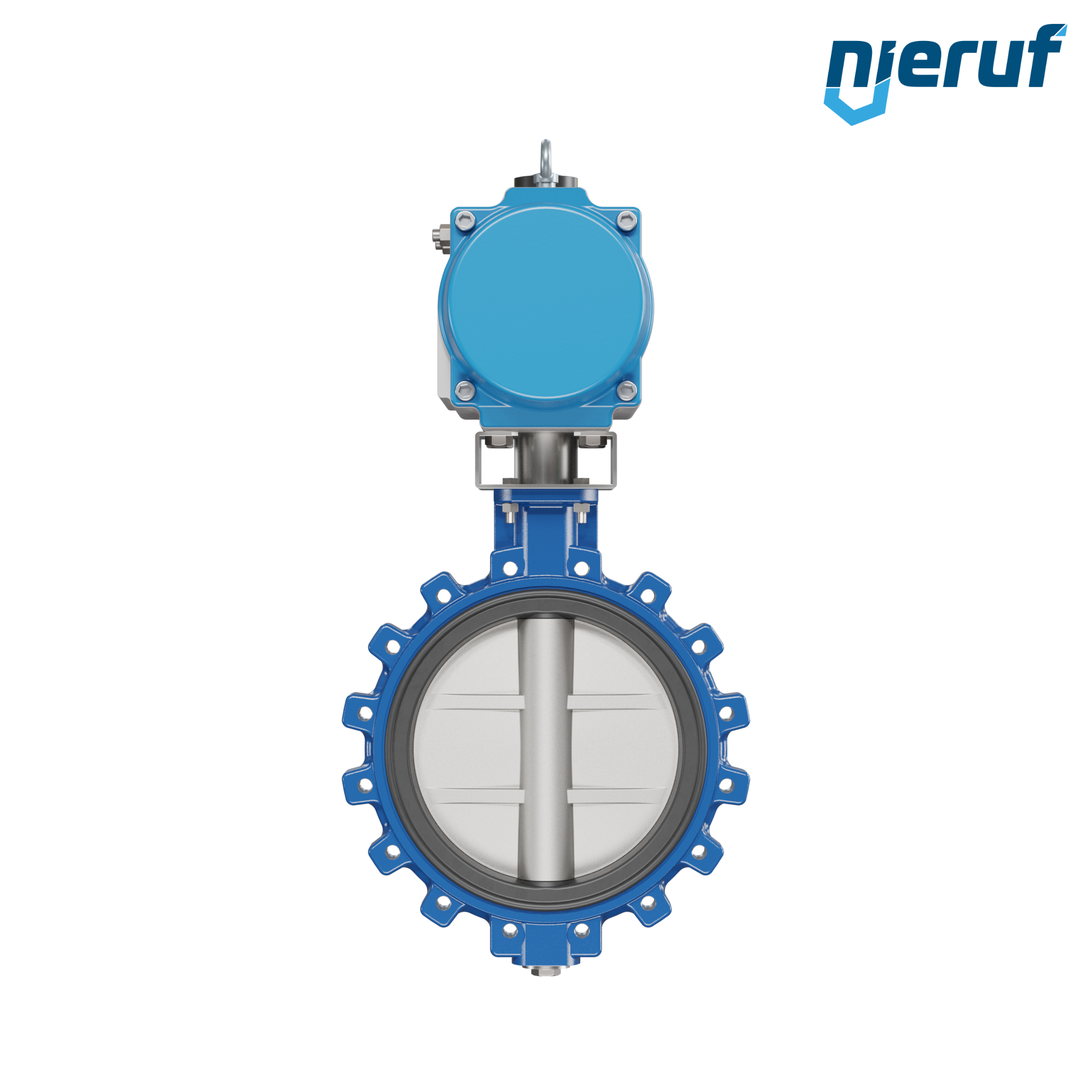 Butterfly valve DN 350 AK02 EPDM DVGW drinking water, WRAS, ACS, W270 pneumatic actuator single acting normally closed