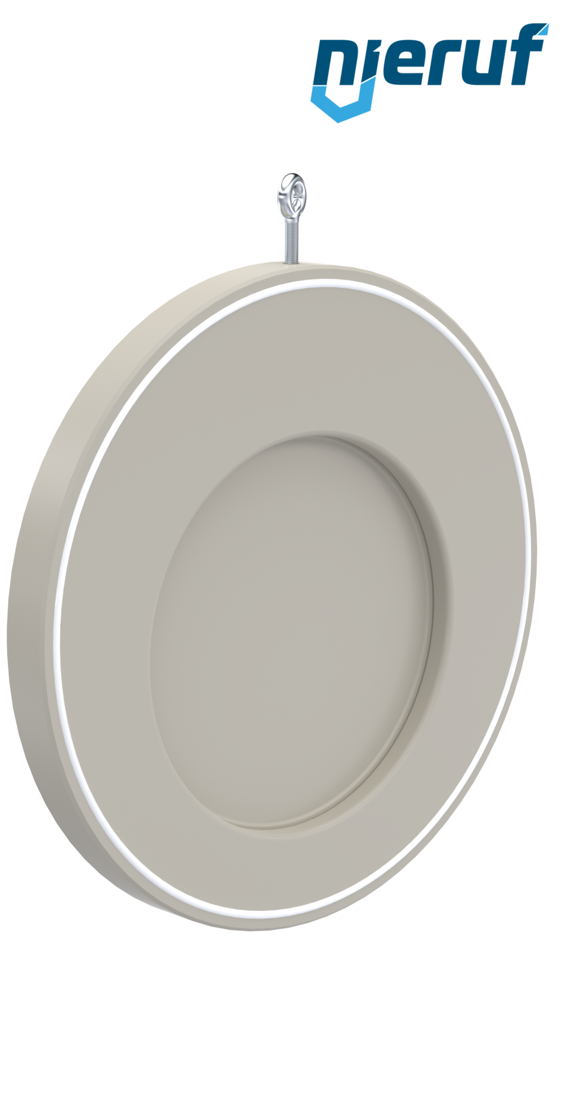 Zwischenflansch-Rückschlagklappe mit Feder DN300 ZR08 Kunststoff PP-H PTFE