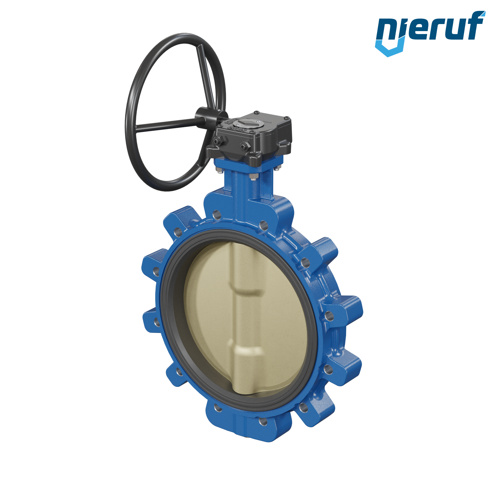 valvola a farfalla per l'acqua di mare DN 300  PN10 AK16 volantino