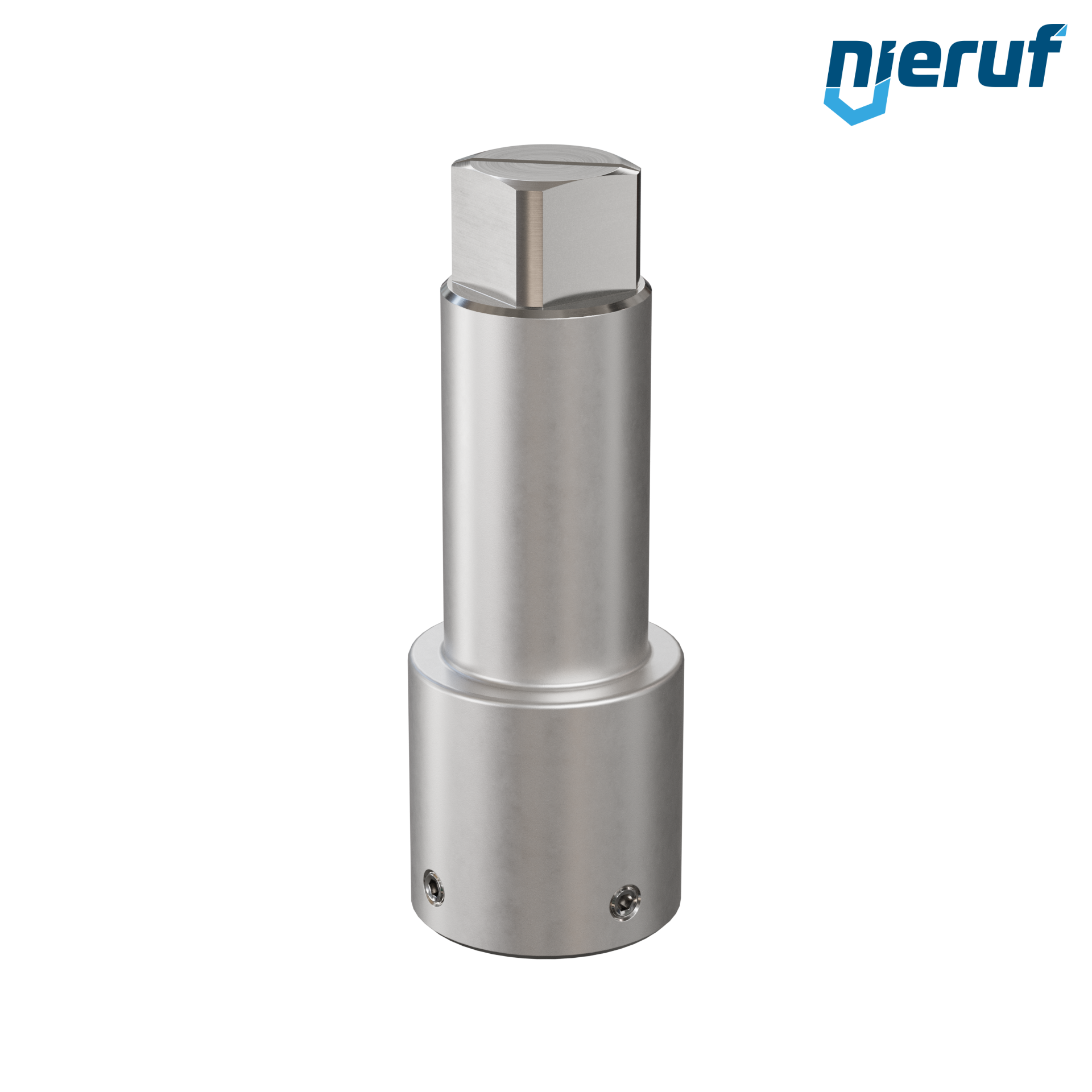 Spindelverlängerung Nabenlänge 100 mm Vierkant 22mm AD02 Edelstahl