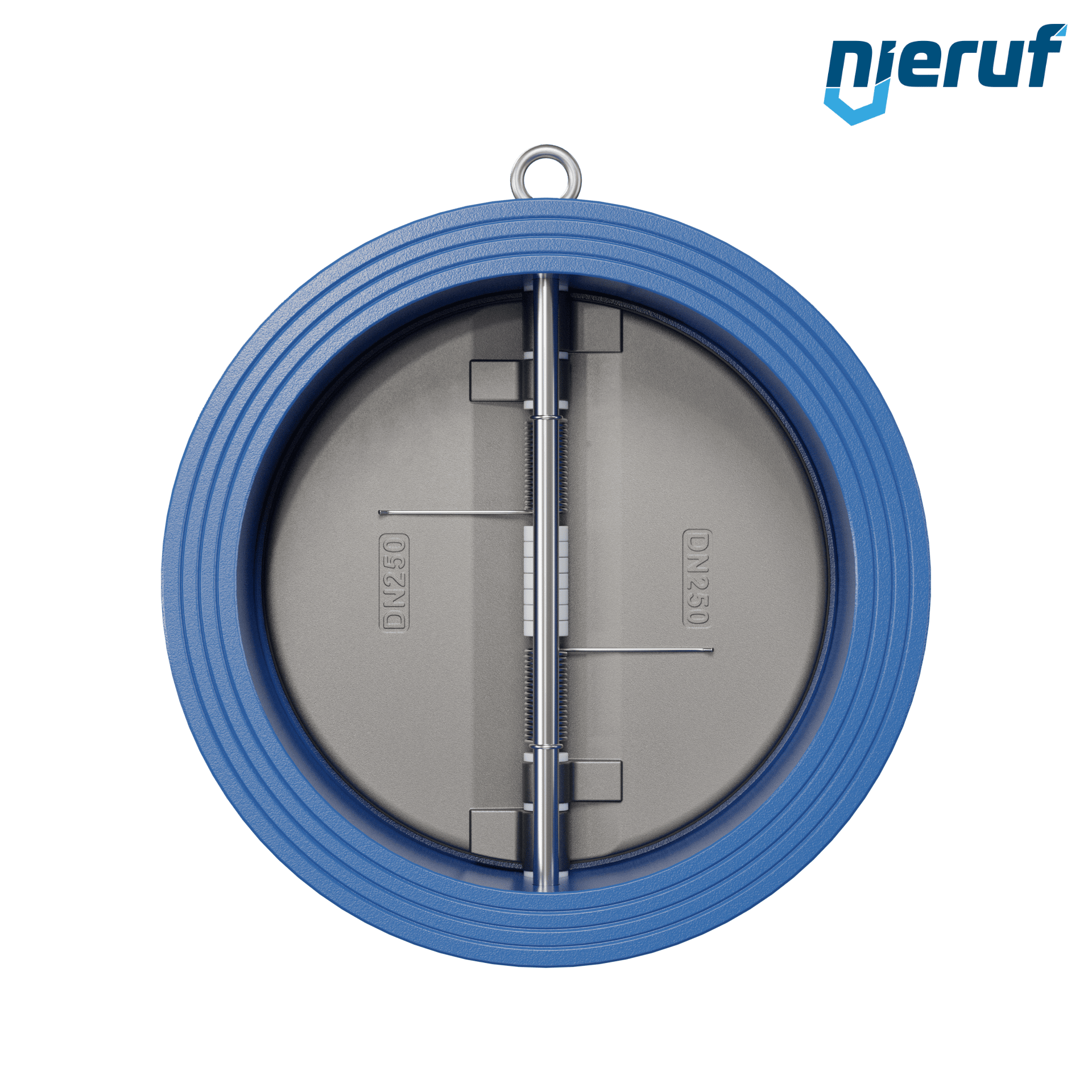 valvola di ritegno a doppio battente DN250 DR01 GGG40 EPDM