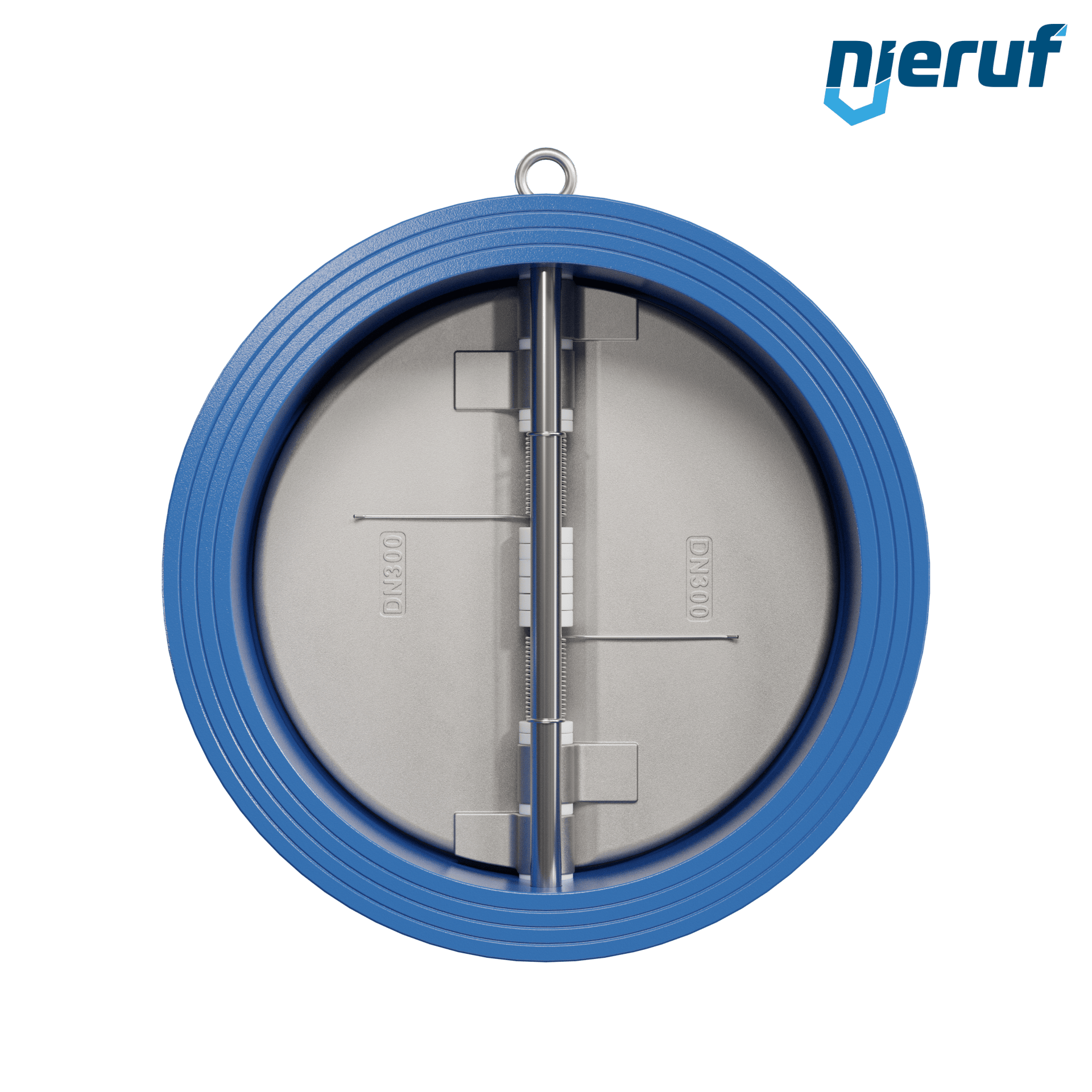 valvola di ritegno a doppio battente DN300 DR02 GGG40 NBR