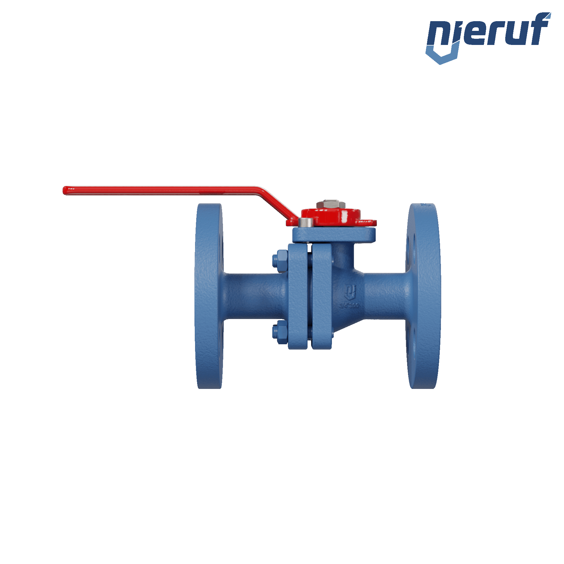 valvola a sfera flangiata DN20 FK14 ANSI 300 acciaio 1.0619