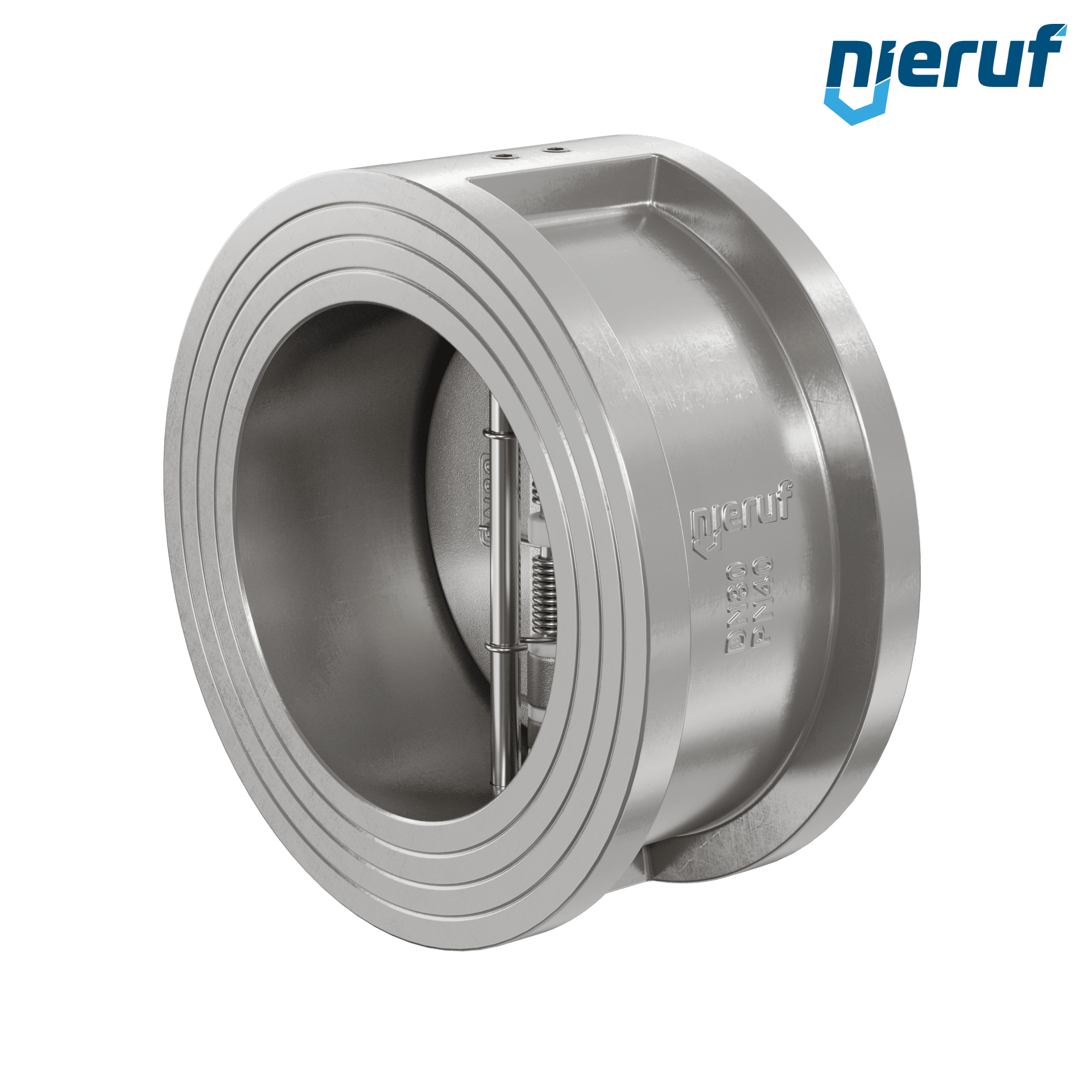valvola di ritegno a doppio battente DN80 ANSI150 DR03 ANSI 150 acciaio inossidabile 1.4408 EPDM