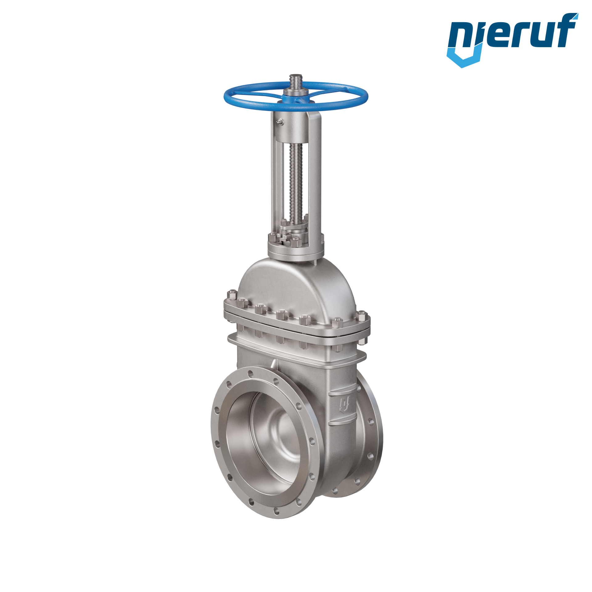 Valvola a saracinesca a corpo piatto in acciaio inox AISI 316 AS03 DN300 PN10
