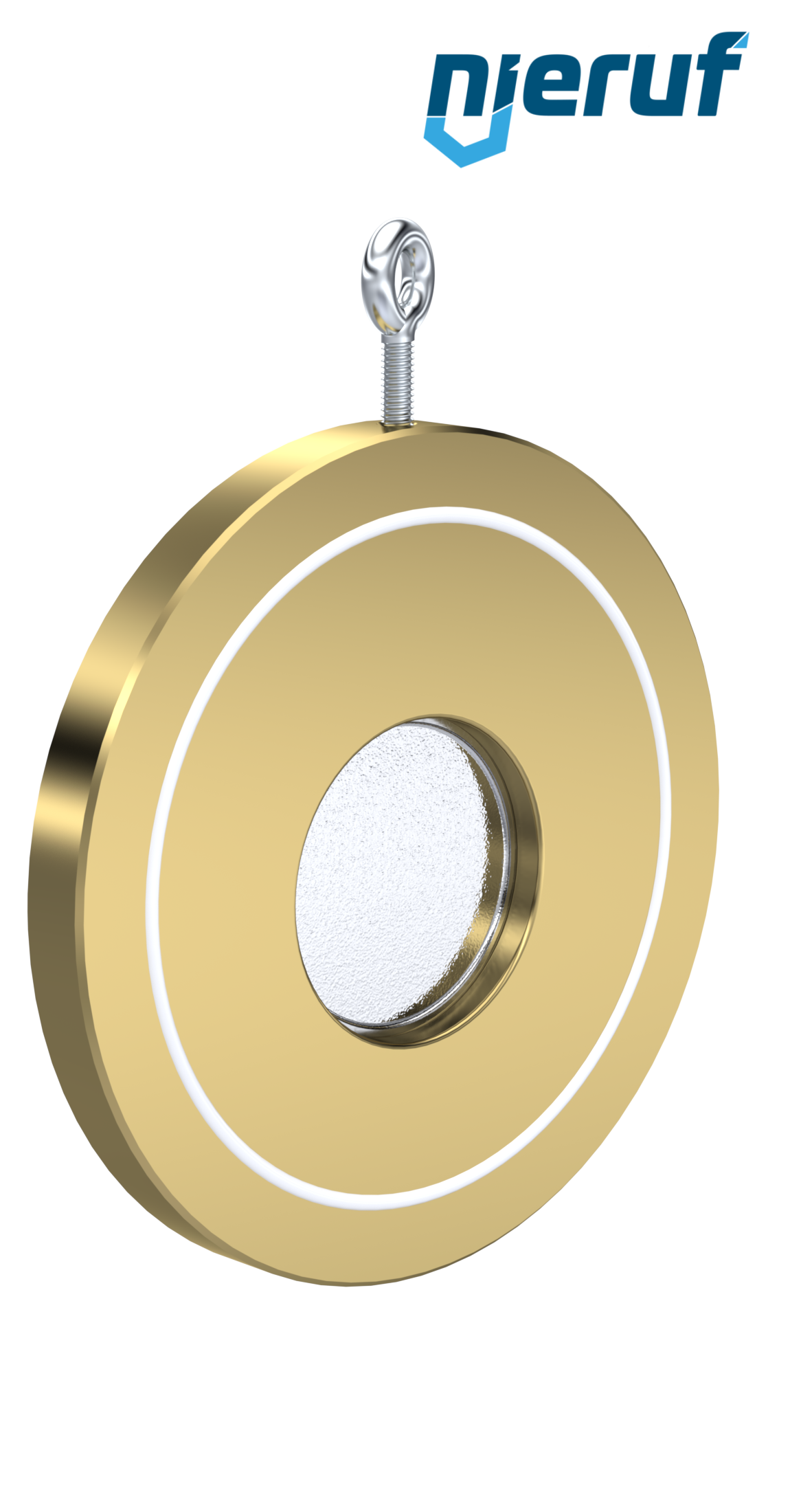 Zwischenflansch-Rückschlagklappe mit Feder DN80 ZR10 Alubronze 2.0975 PTFE