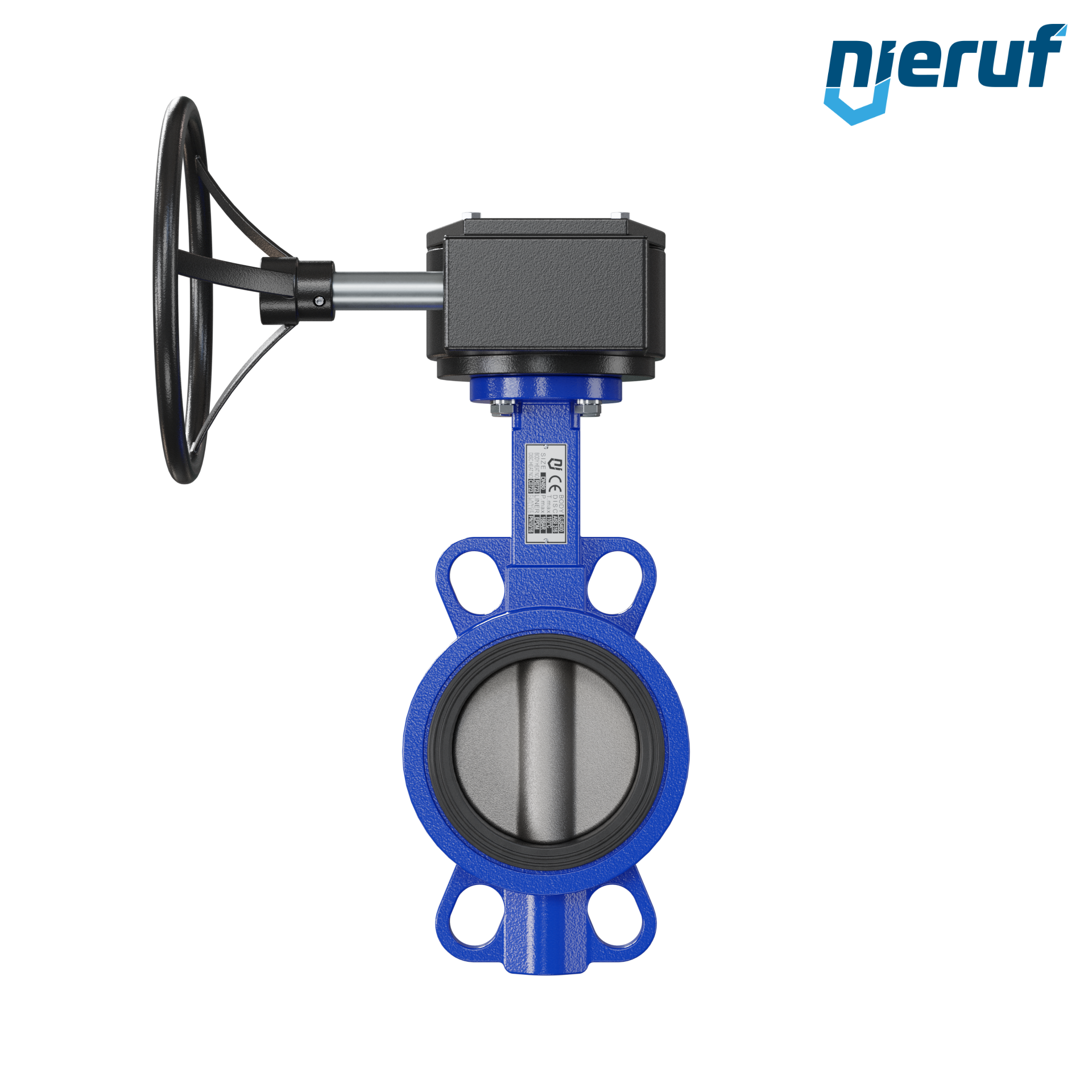 valvola a farfalla DN 80 PN16 AK05 NBR volantino