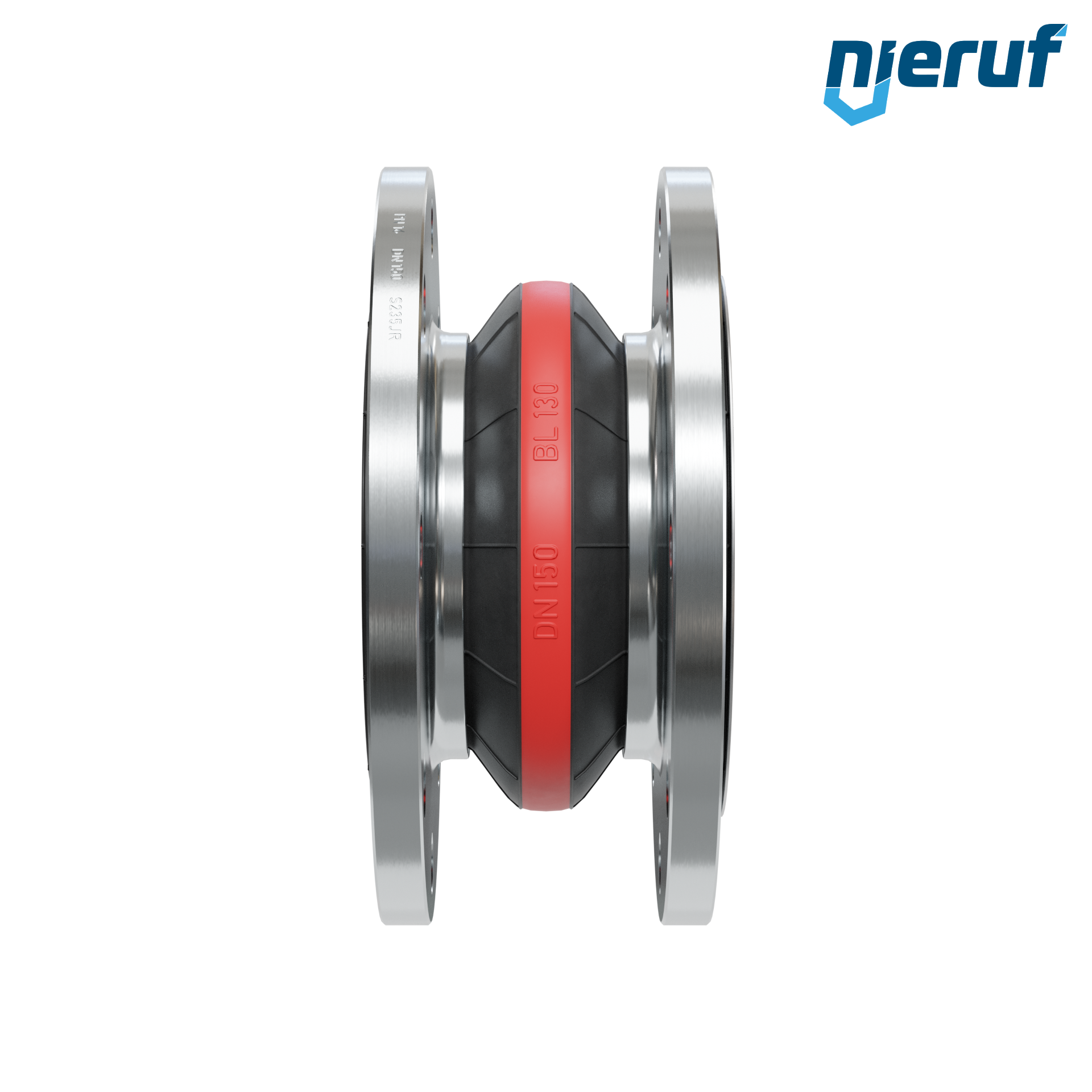 Compensatore piastra di rinforzo DN150 versione KP04 flange in acciaio EPDM