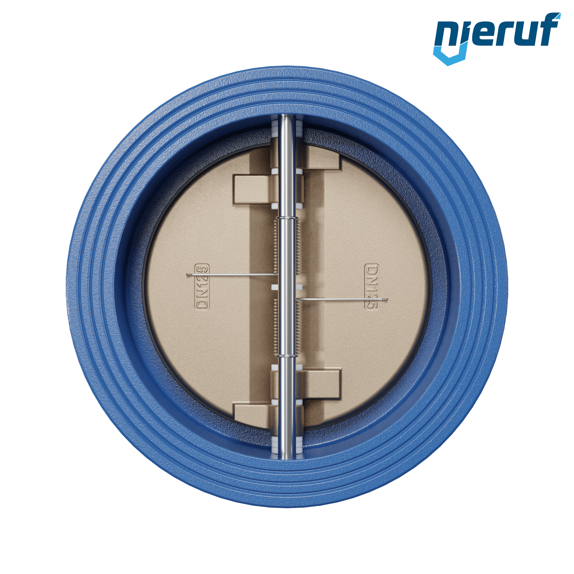 valvola di ritegno a doppio battente DN150 DR04 GGG40 EPDM