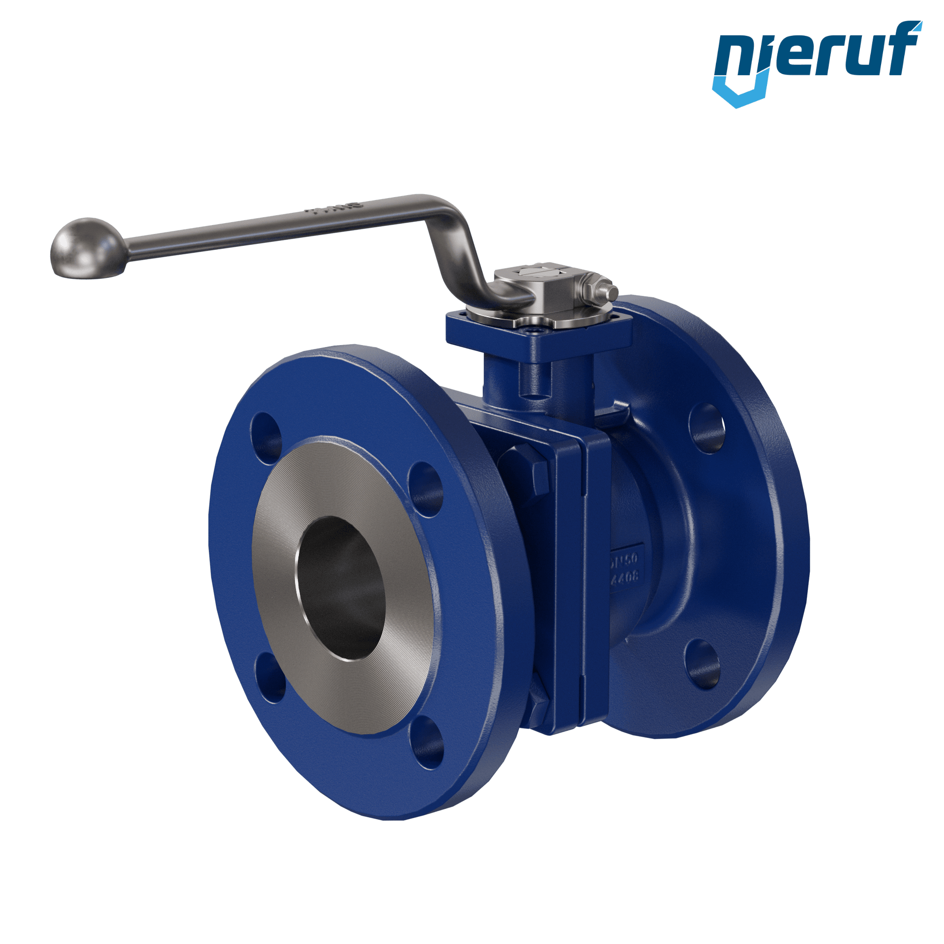 valvola a sfera flangiata per alte temperature FK12 DN50 PN40 in acciaio fuso 1.0619 fino a +25