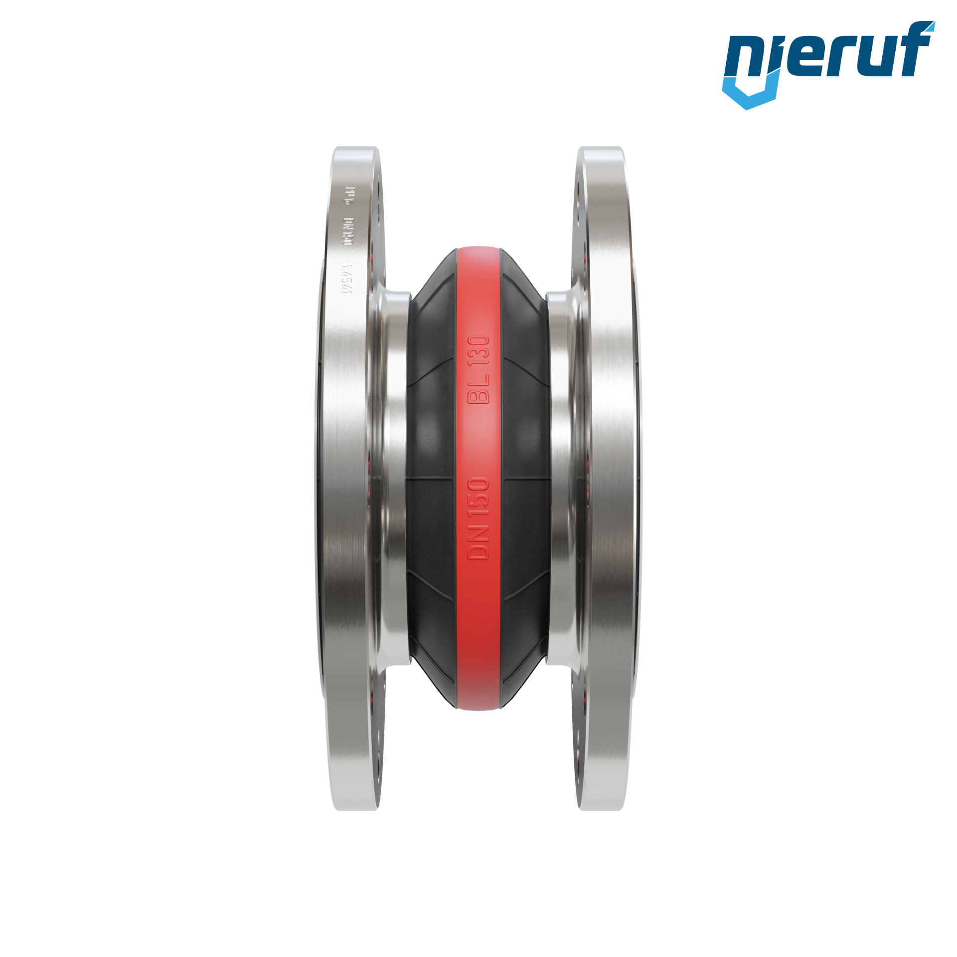 Compensatore rivestimento in PTFE DN150 versione KP04 flange in acciaio inox EPDM