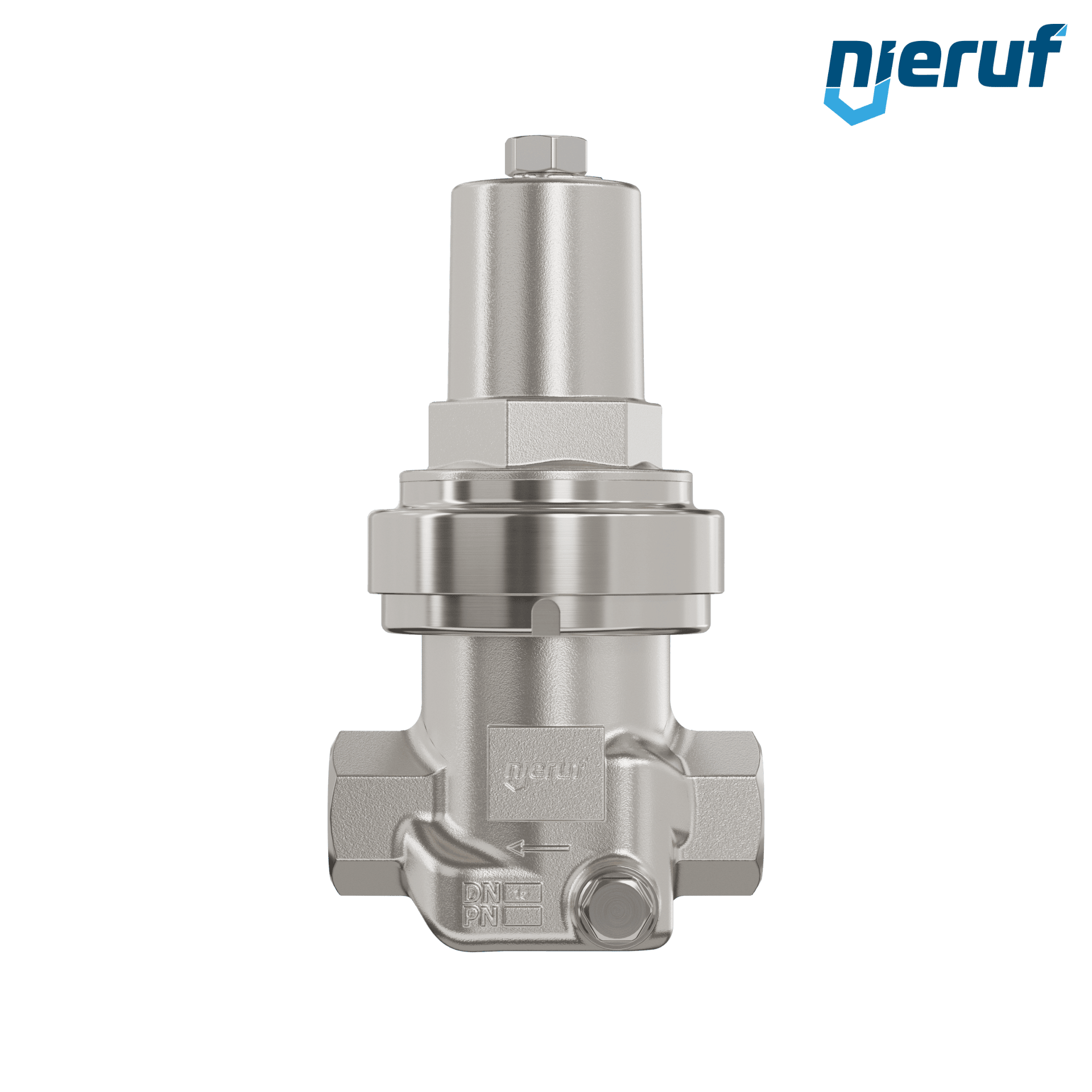 riduttori di pressione 1/2" pollici NPT DM21 acciaio inossidabile PTFE / EPDM / FEPM 0.3 - 2.0 bar
