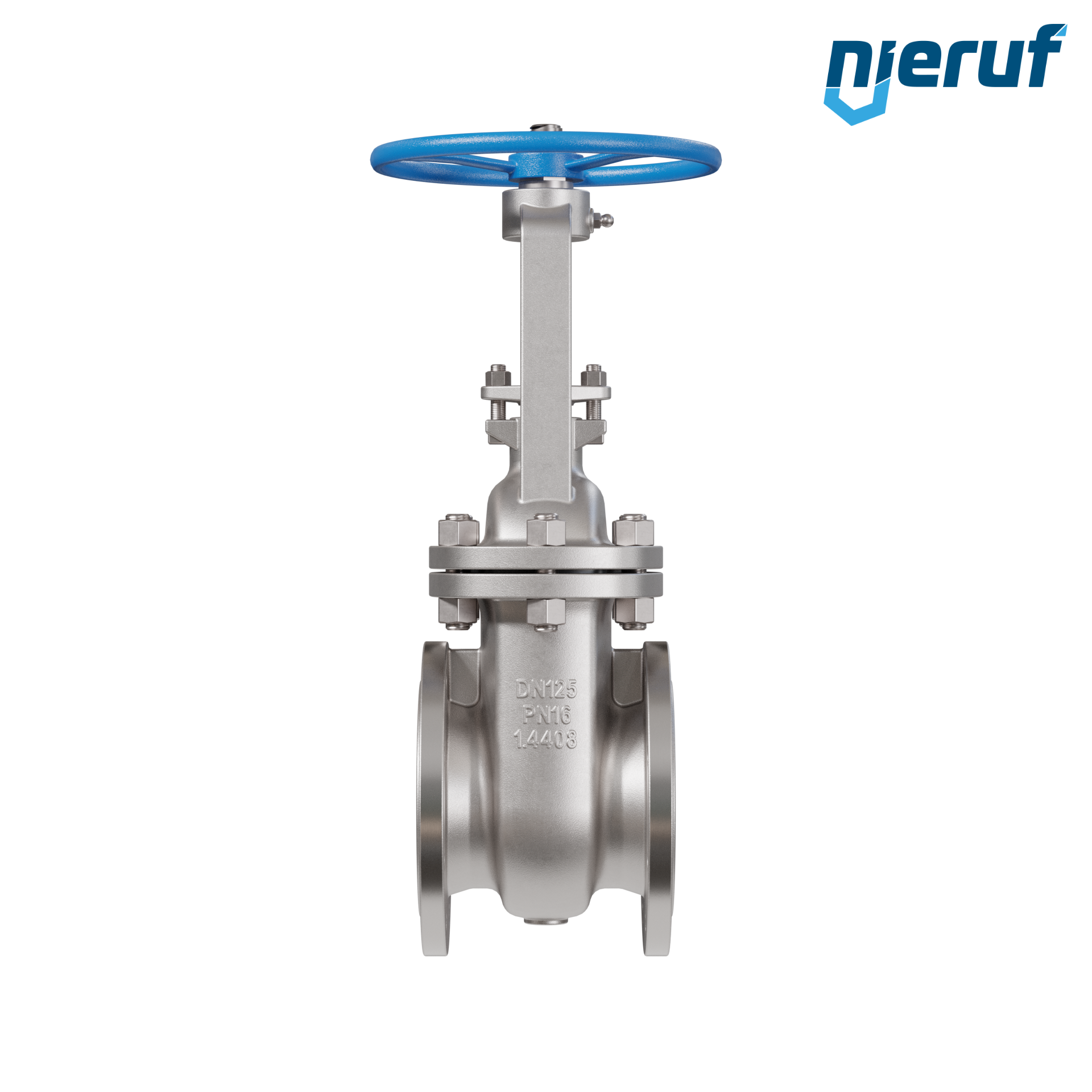 Valvola a saracinesca a corpo piatto in acciaio inox AISI 316 AS03 DN125 PN16