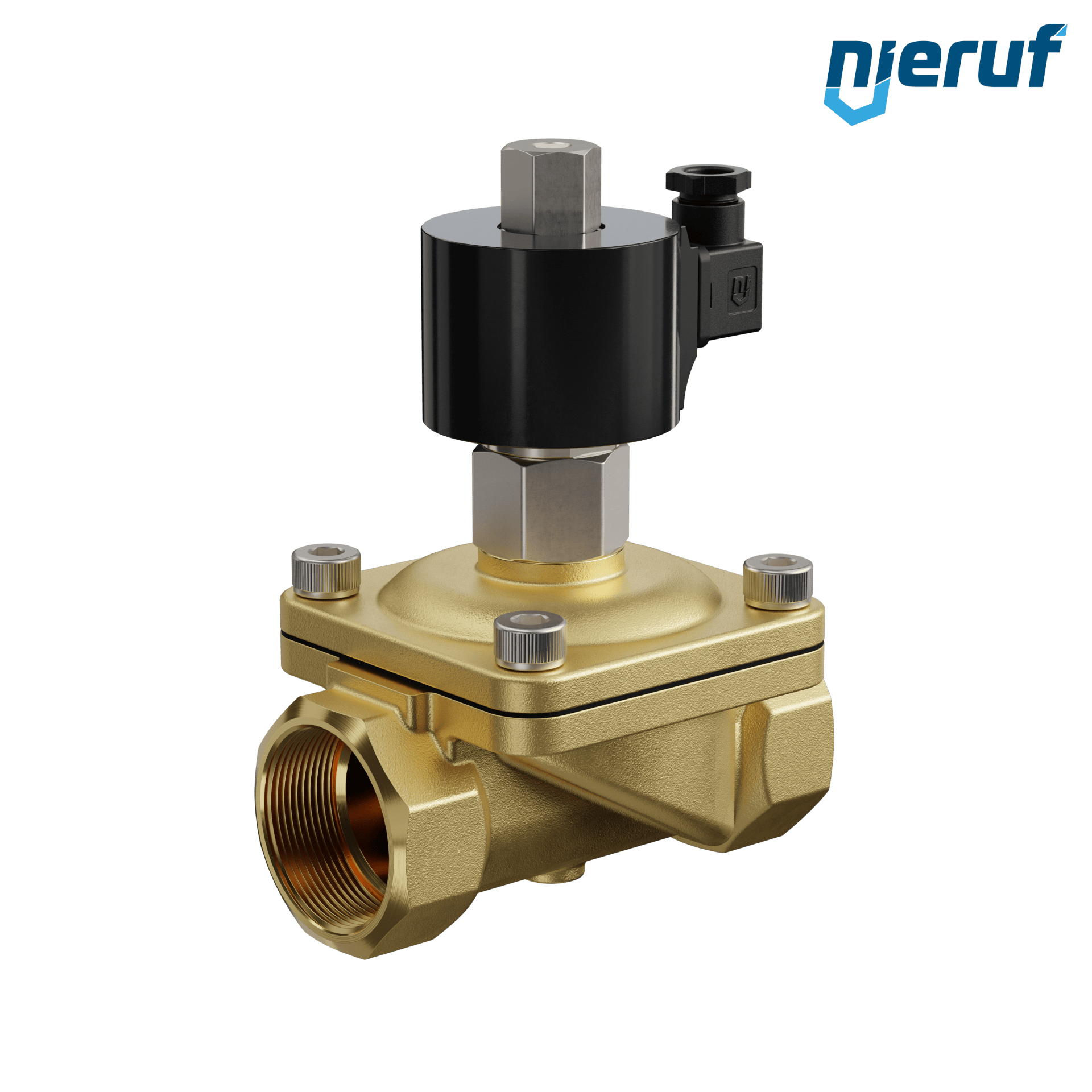 elettrovalvola DN50 G 2" pollici ottone MV06 FKM 230V 50Hz NO