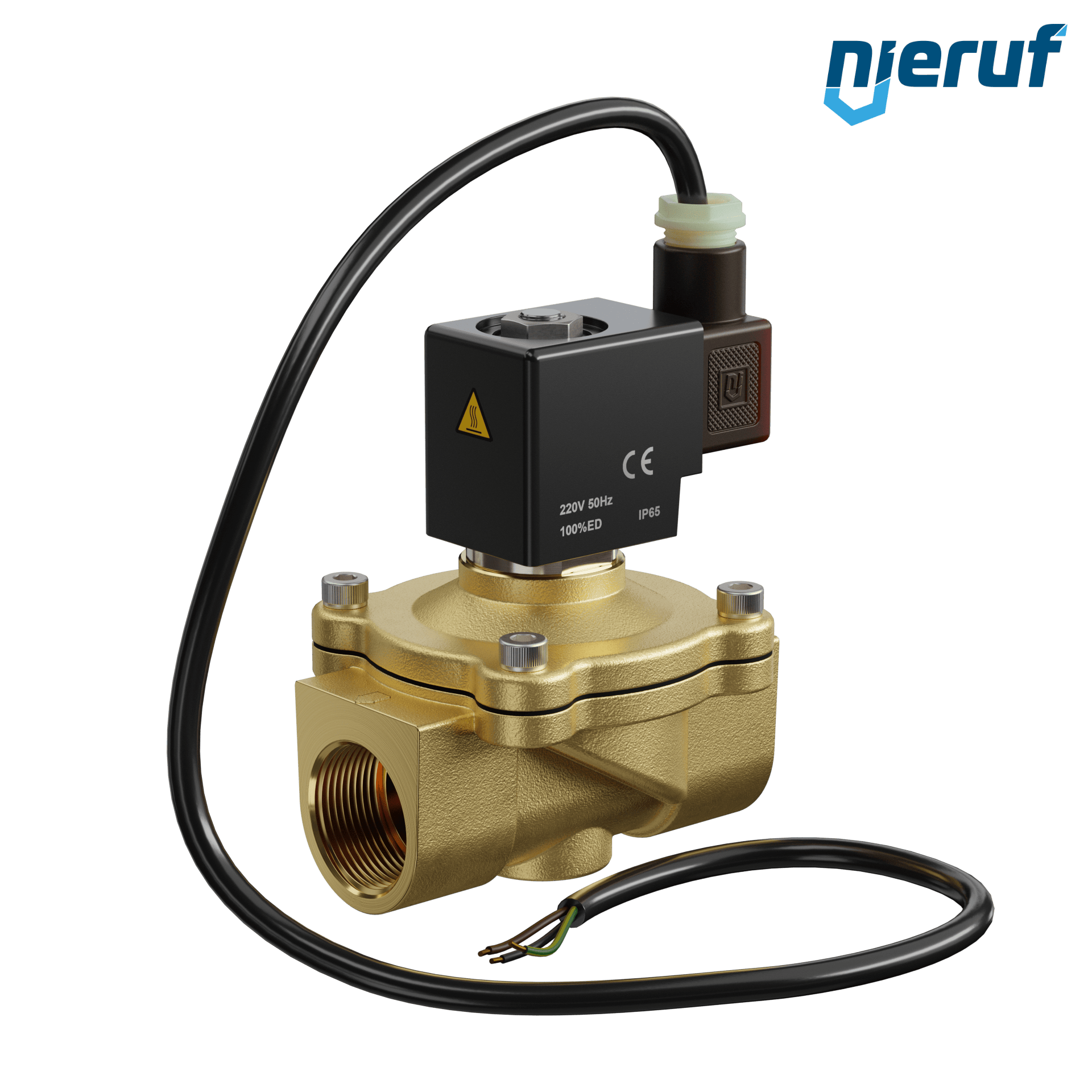 elettrovalvola ATEX DN25 G 1" pollici FKM ottone