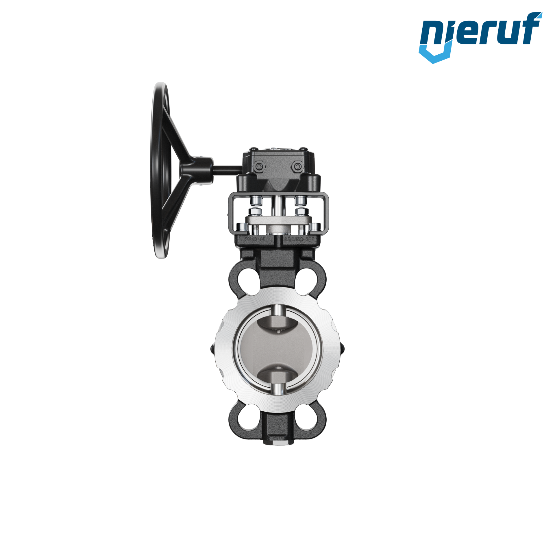 valvola a farfalla triplo eccentrico AK13 DN 80 PN10-40 ANSI150-300 volantino