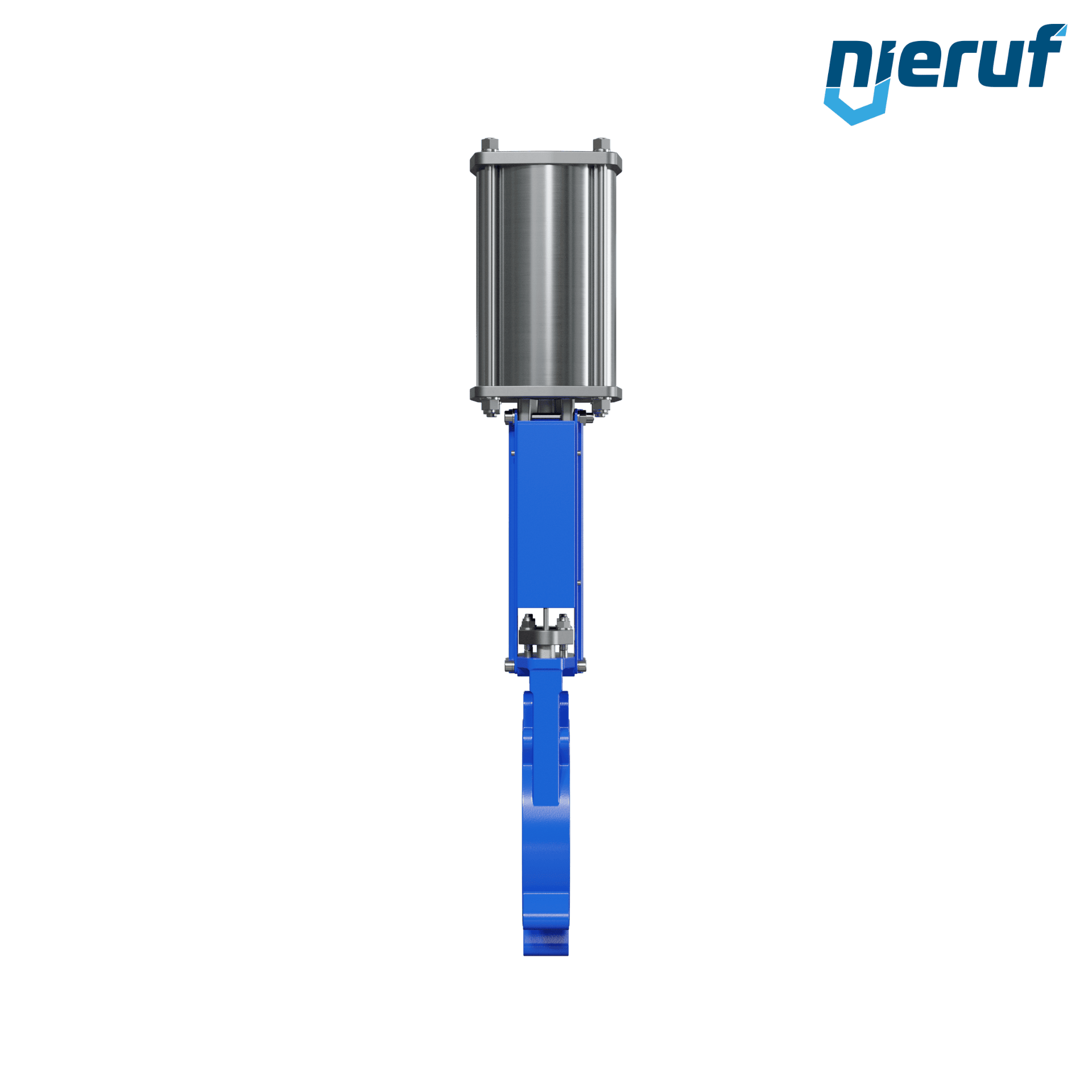 valvola a ghigliottina DN 250 SR02 NBR attuatore pneumatico a doppio effetto